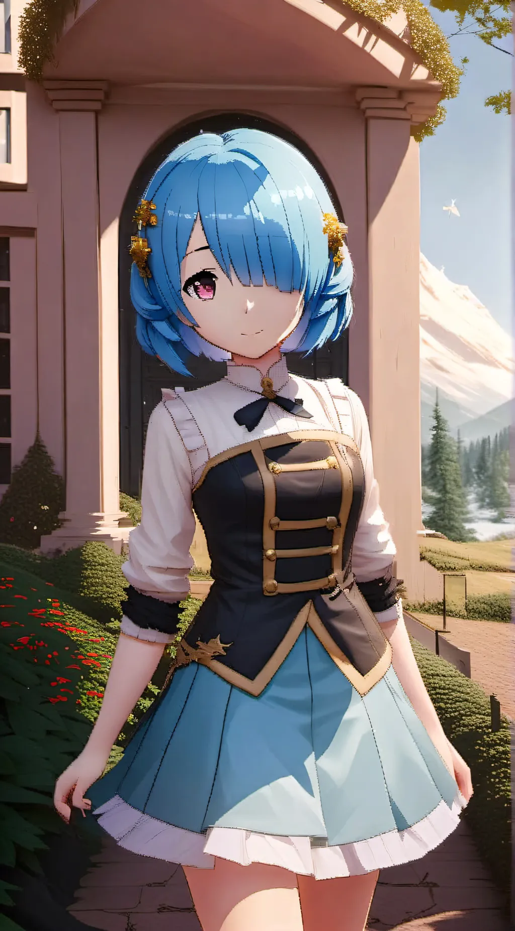 ai character: luna background