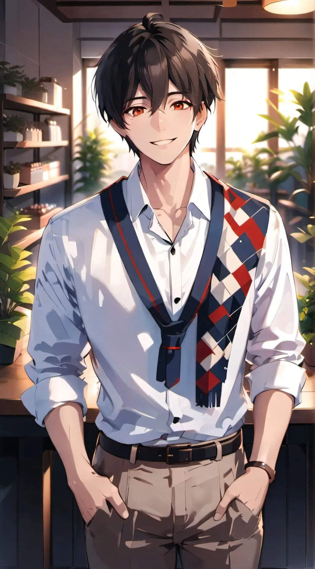 ai character: Cole Break background