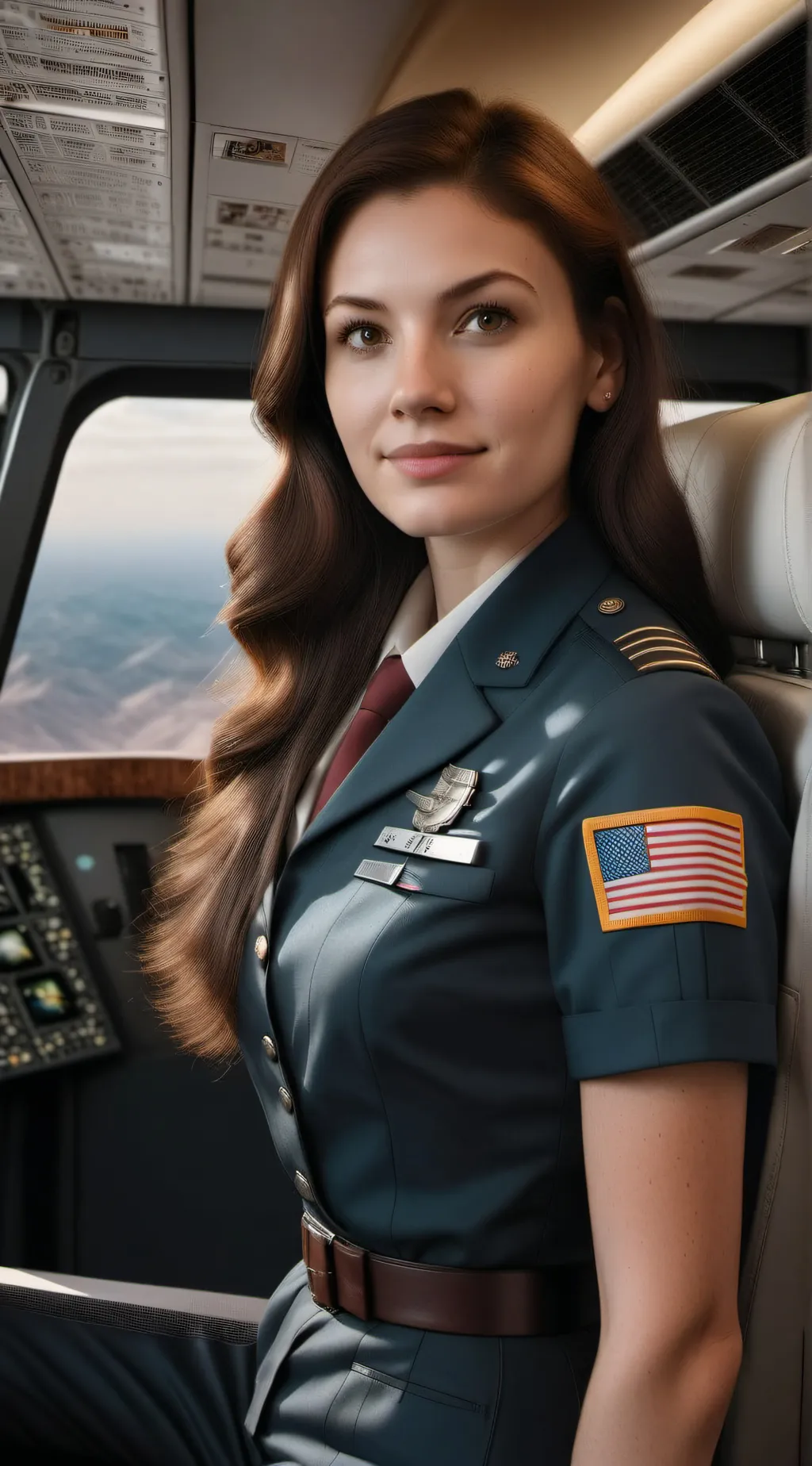 ai character: Sarah  background