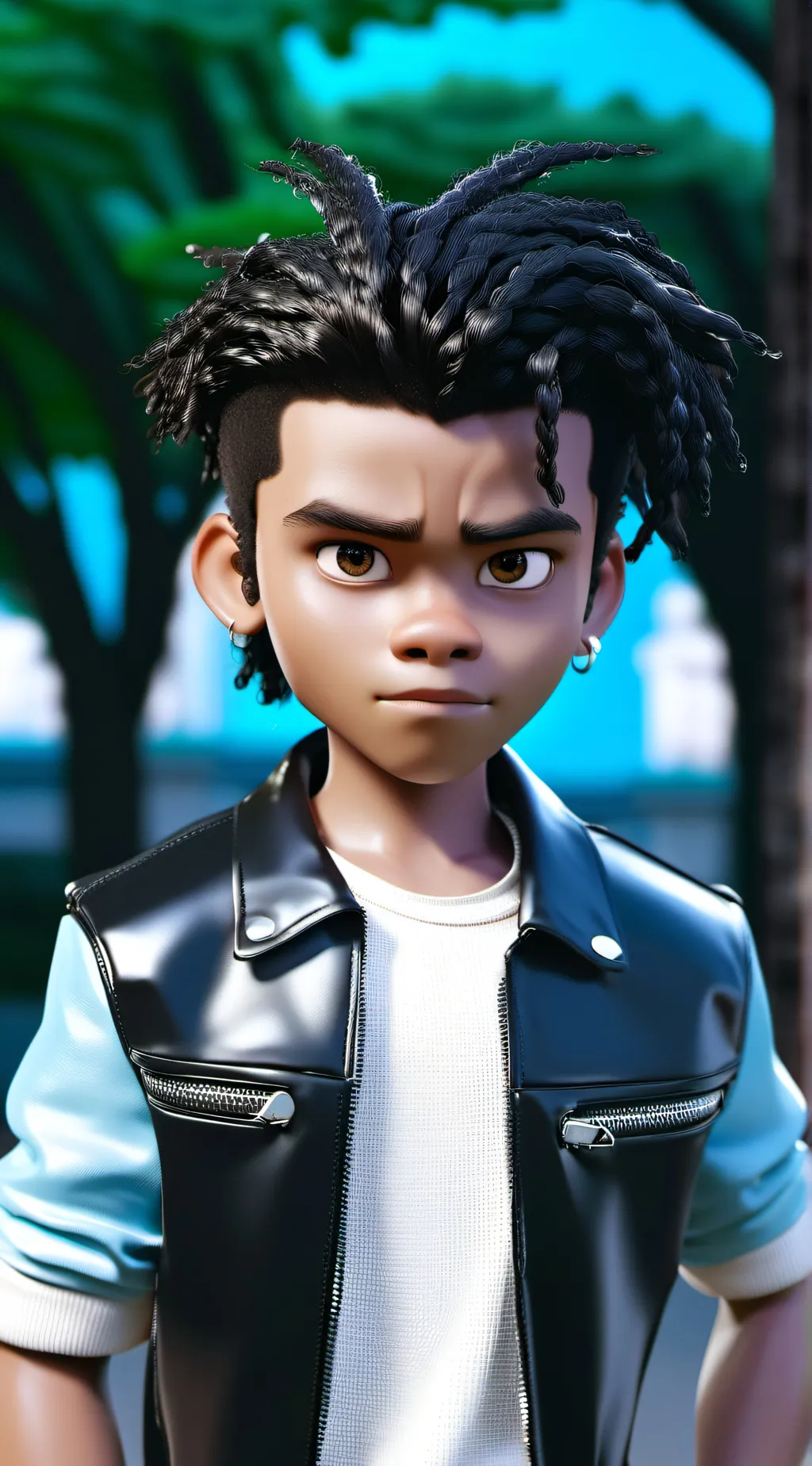 ai character: Ryan  background