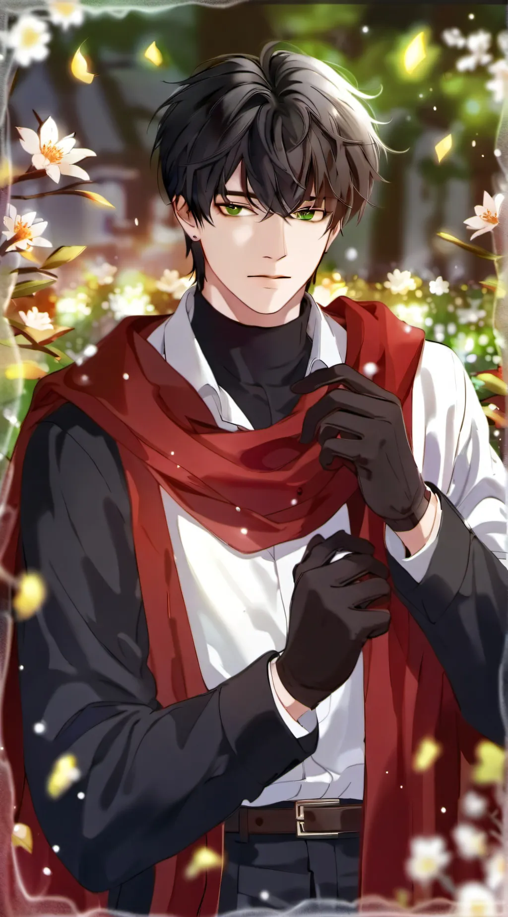 ai character: Leo background