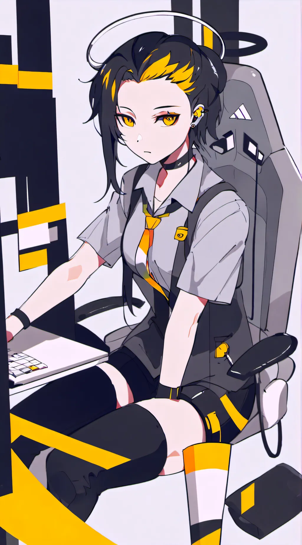 ai character: yiuk  background