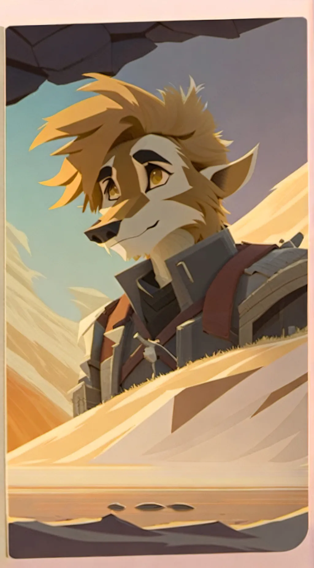 ai character: Cinnamon  background