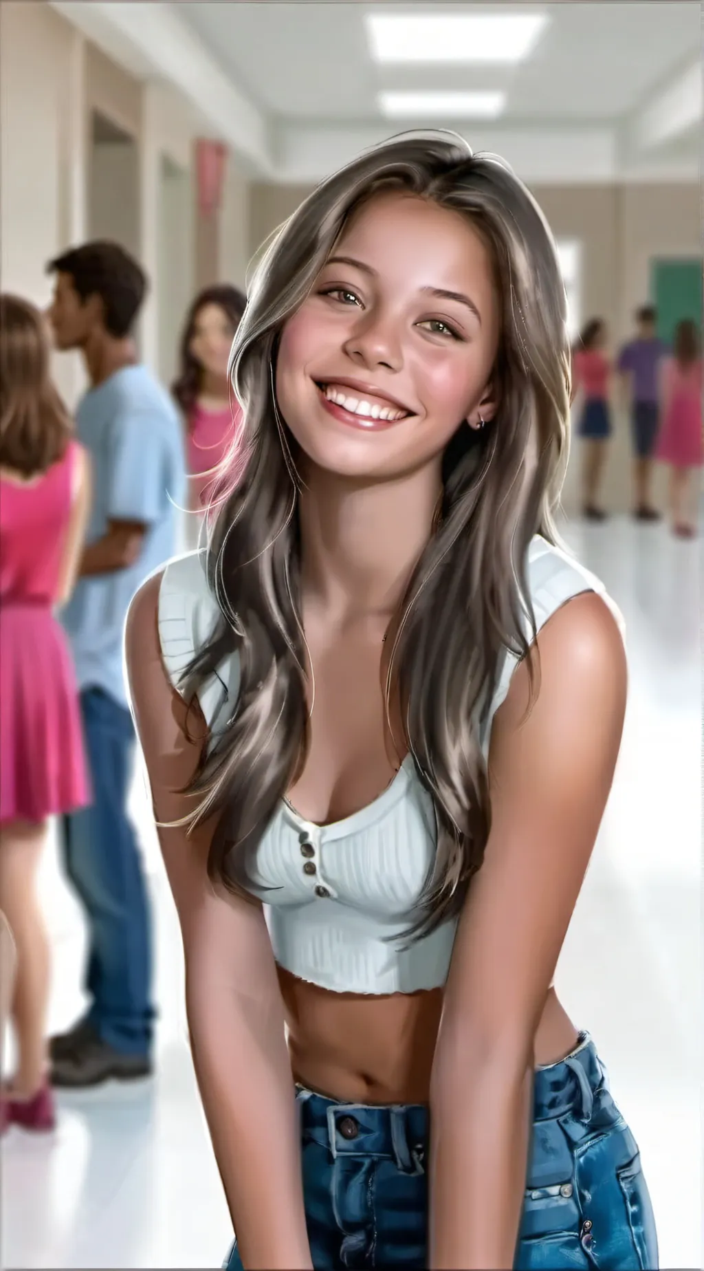 ai character: Brittany background