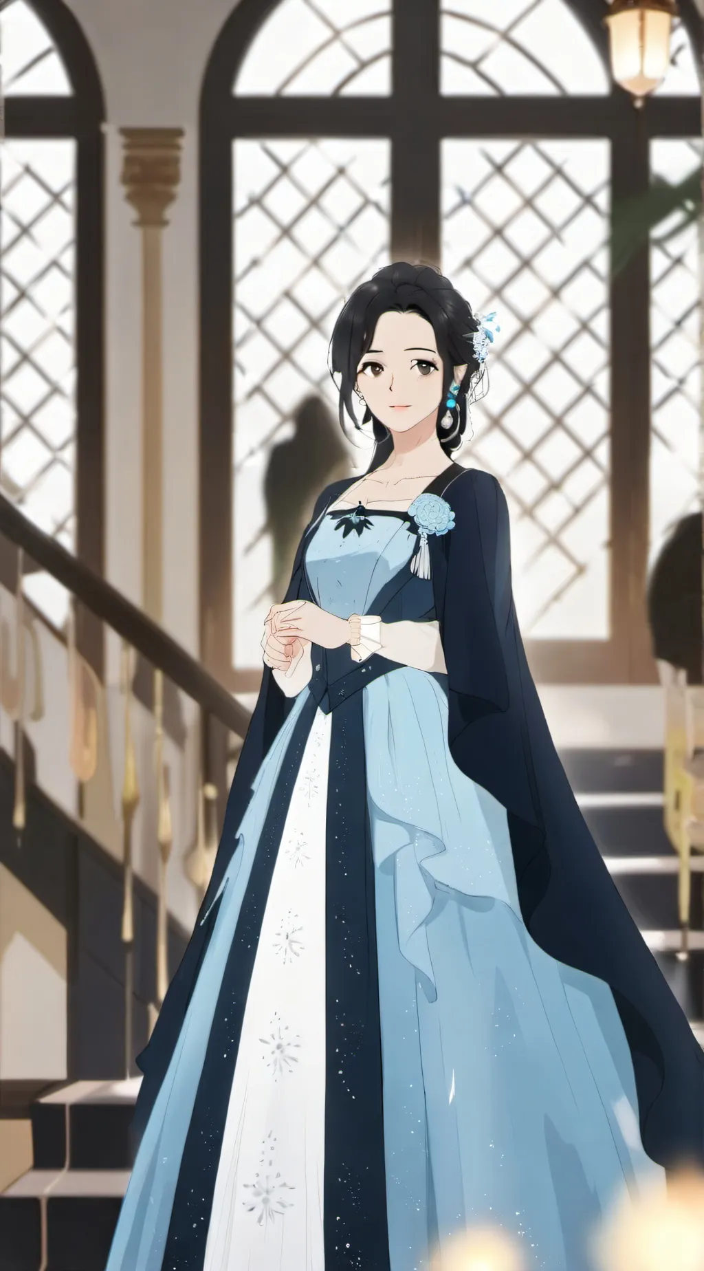 ai character: Celestina  background