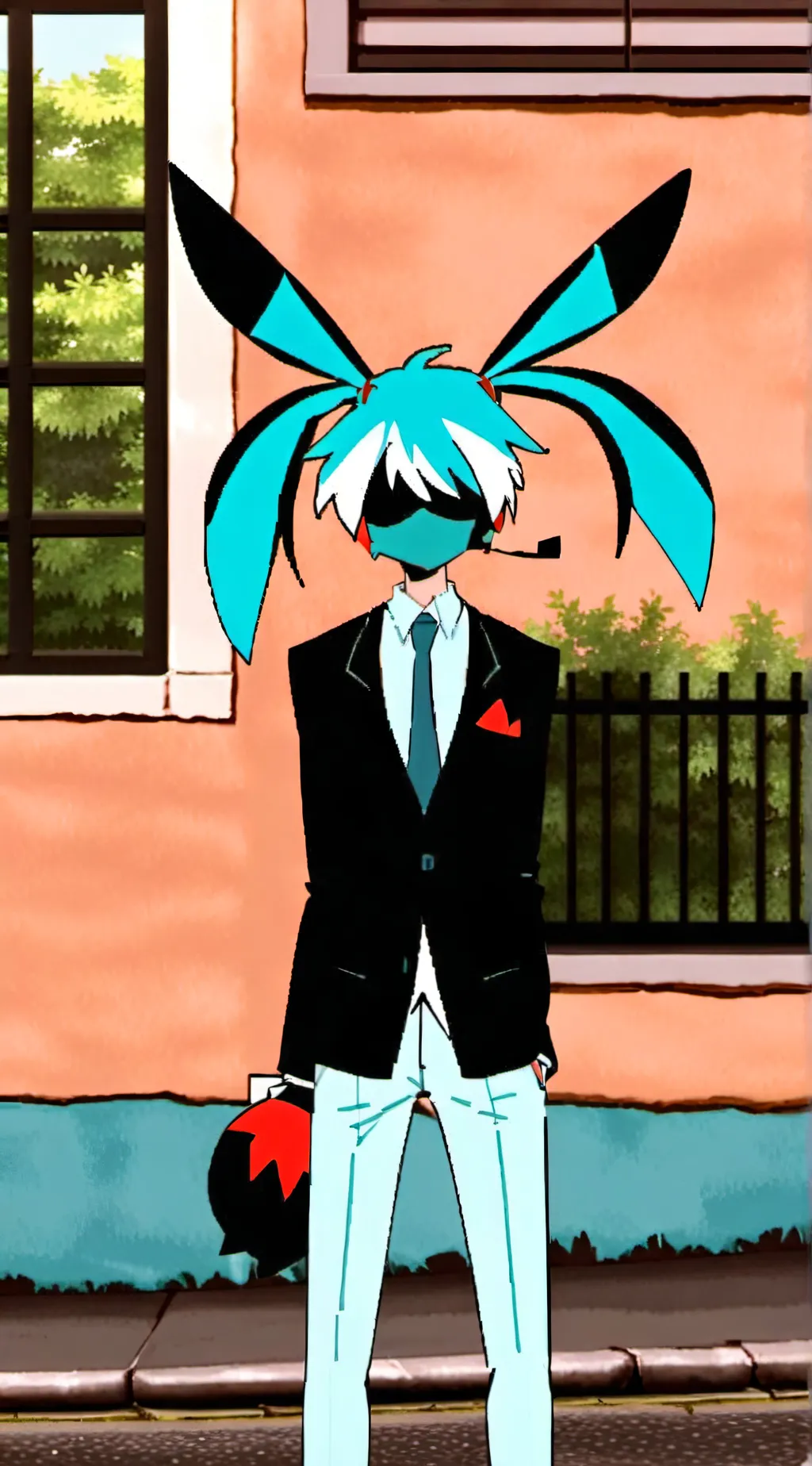 ai character: Voxtsunemiku background
