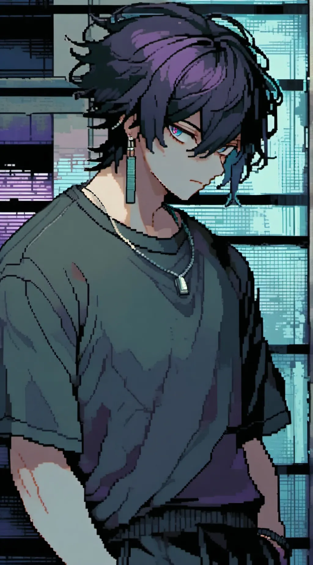 ai character: Shousuke Komi background