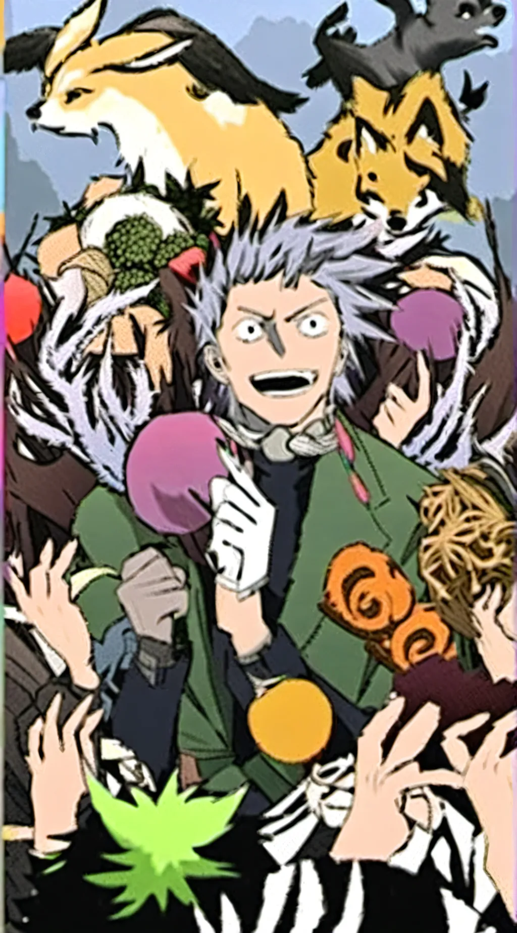 ai character: mha background
