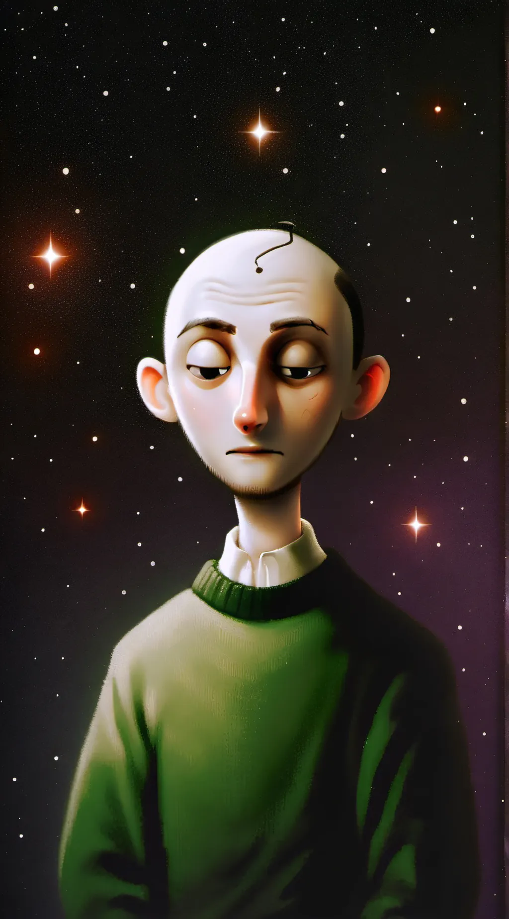ai character: baldi joker background