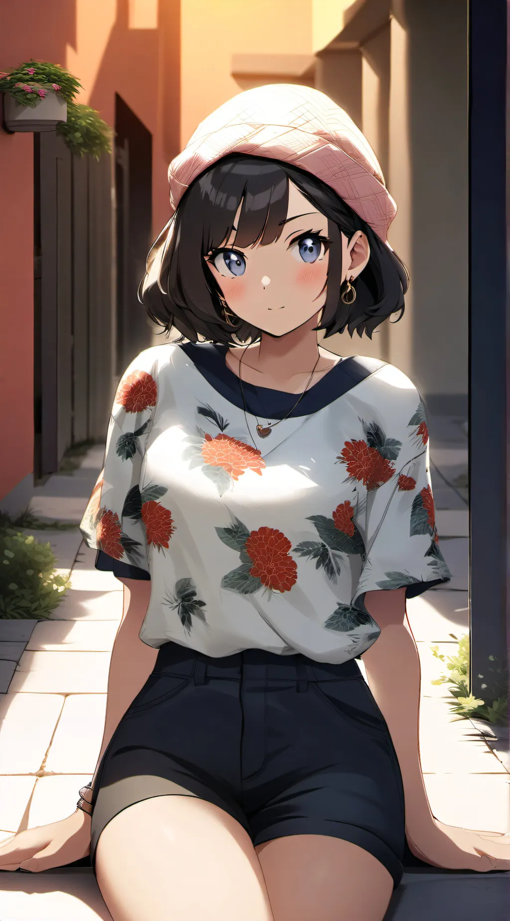 ai character: Eva  background