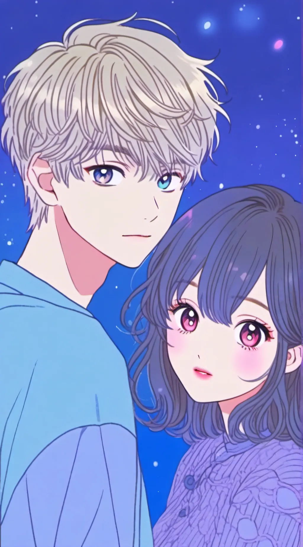 ai character: Mha valentines day background