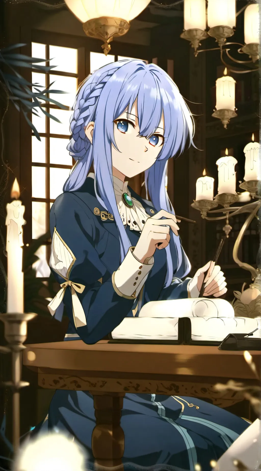 ai character: Roxy Migurdia background