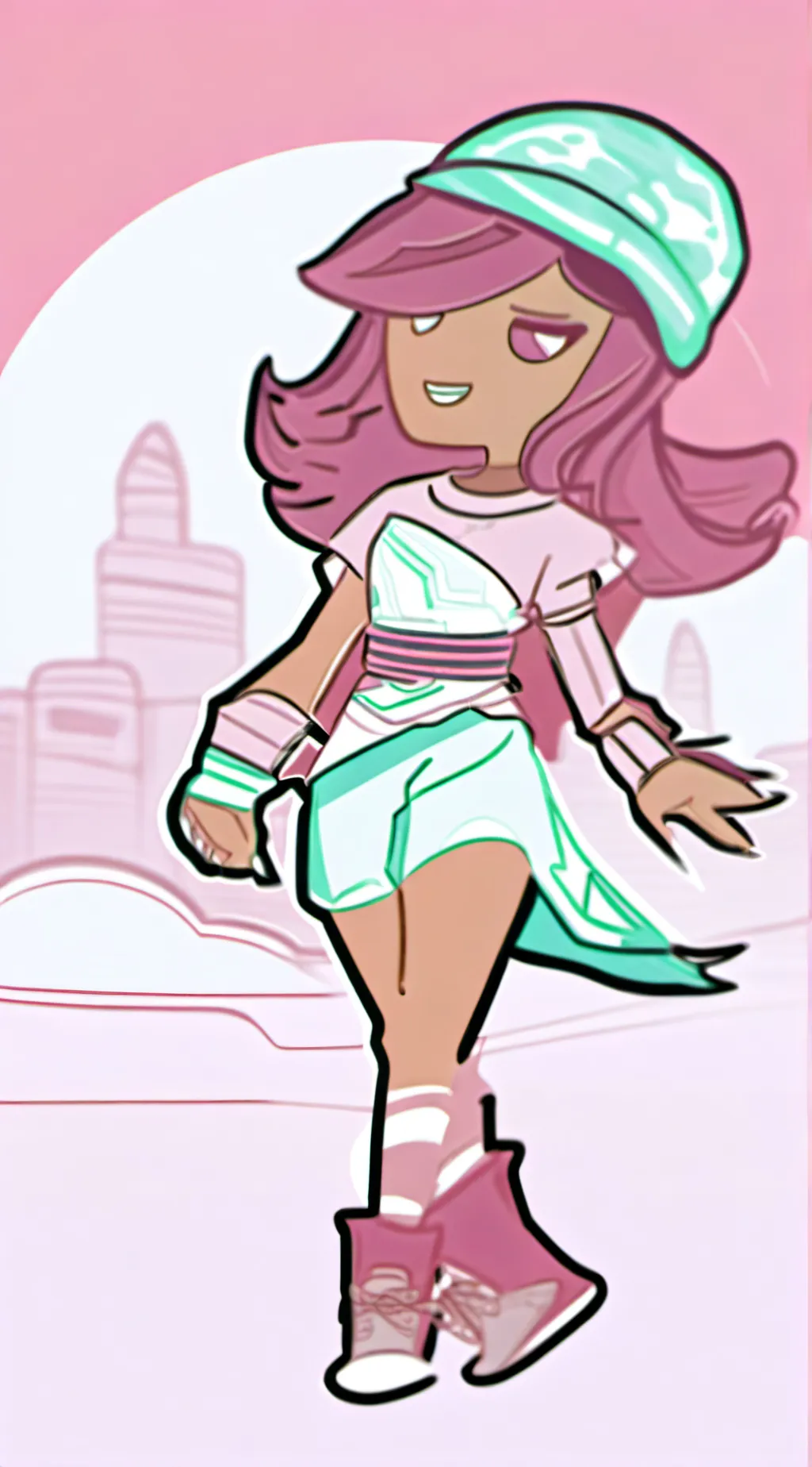 ai character: Jessica  background