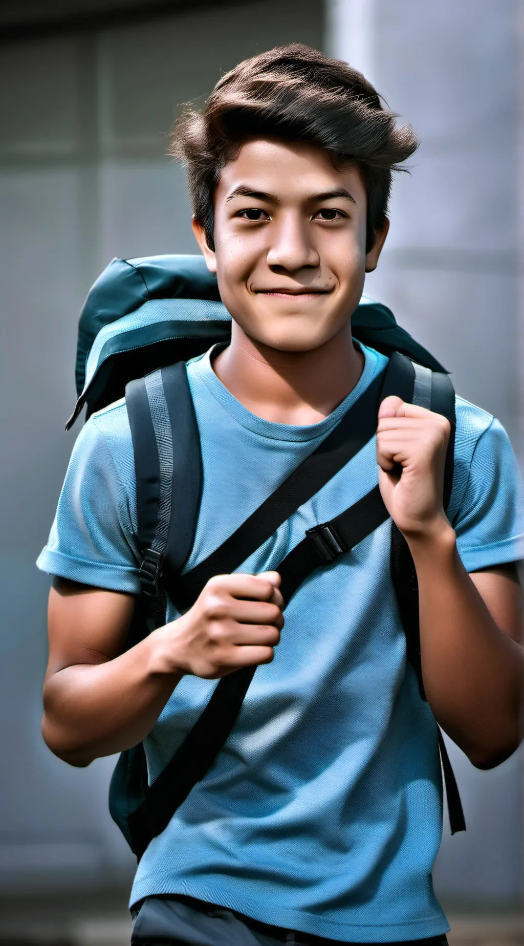 ai character: Mr Memer (Justin background