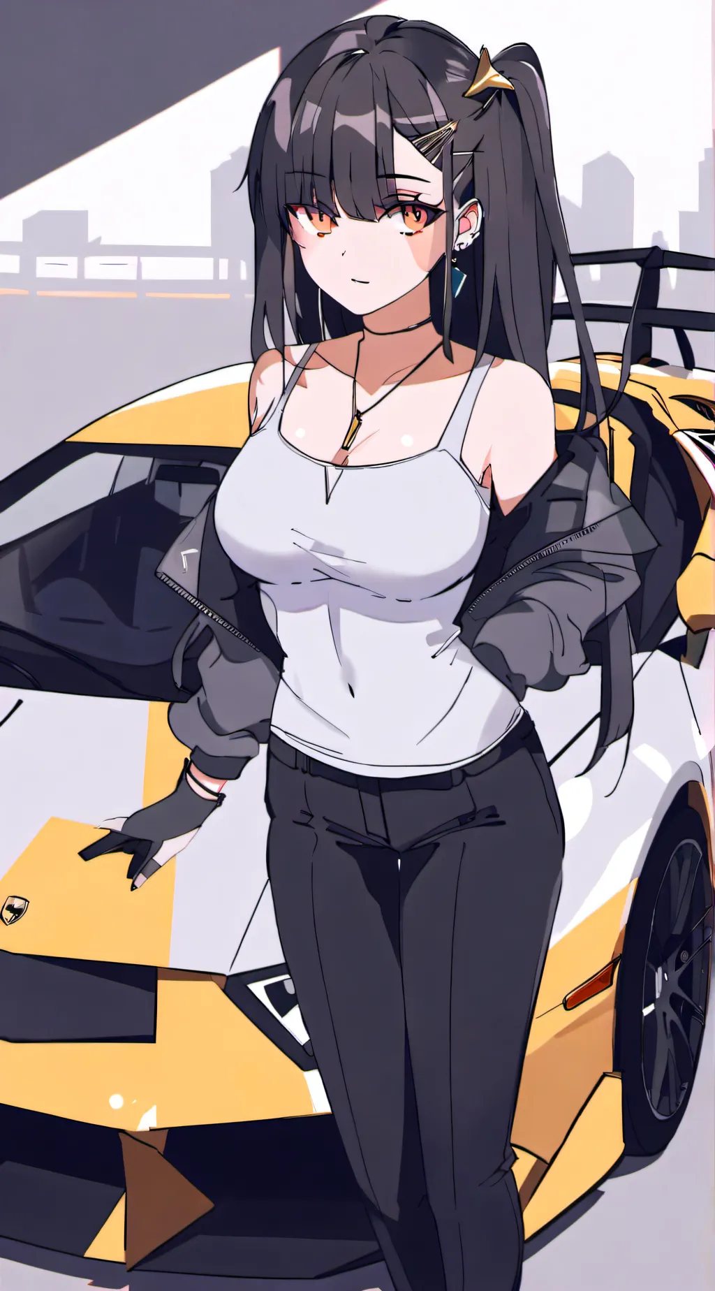 ai character: Jessica Miller  background