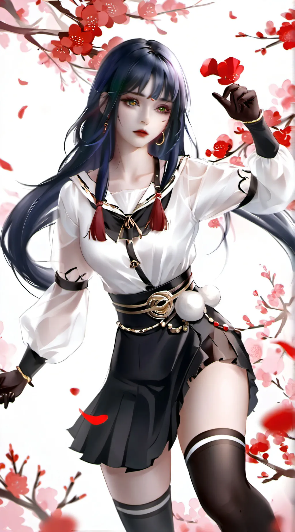 ai character: AKATSUKI> background
