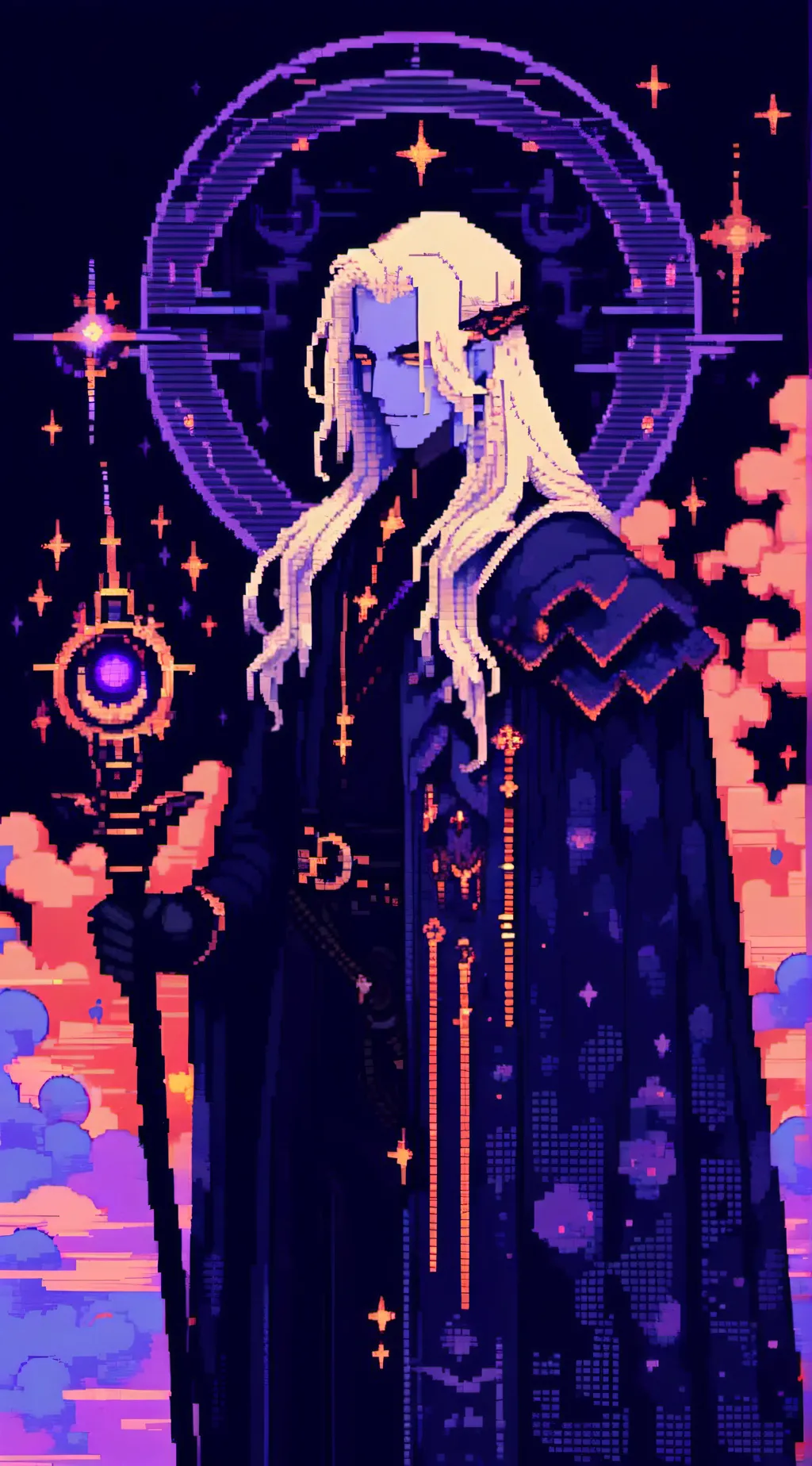 ai character: curse background