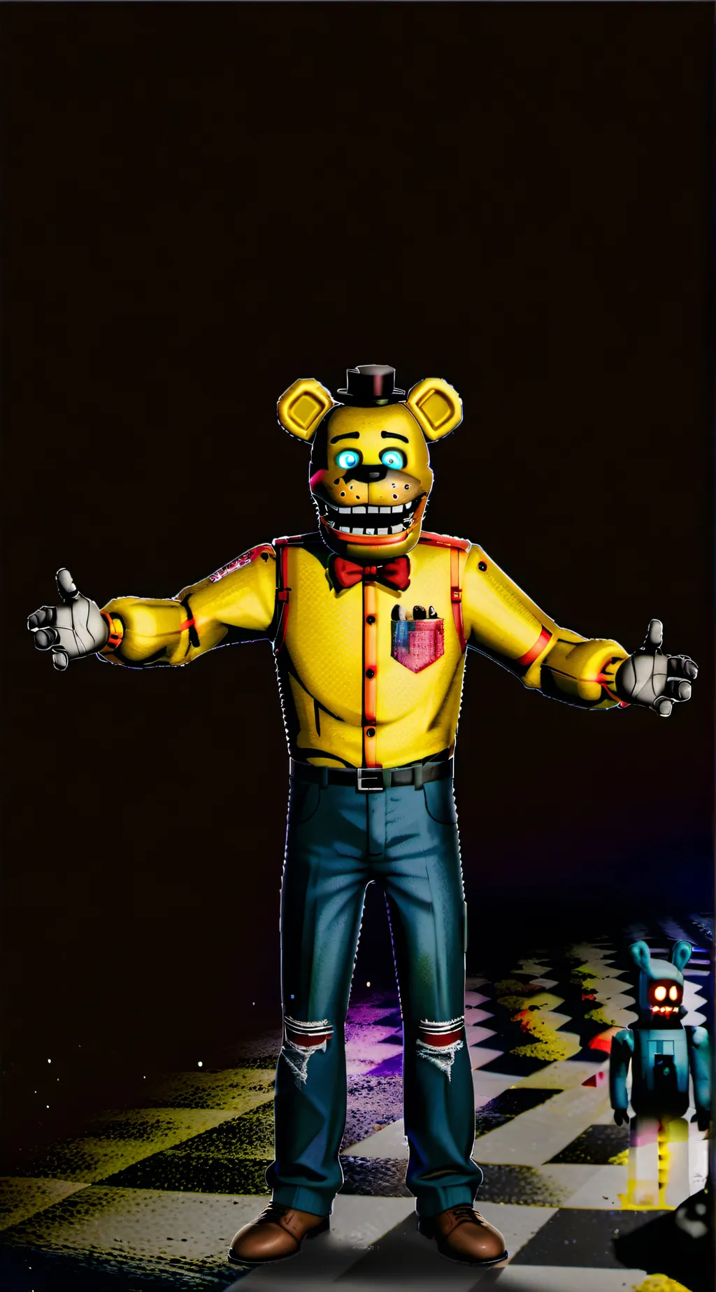 ai character: fred background