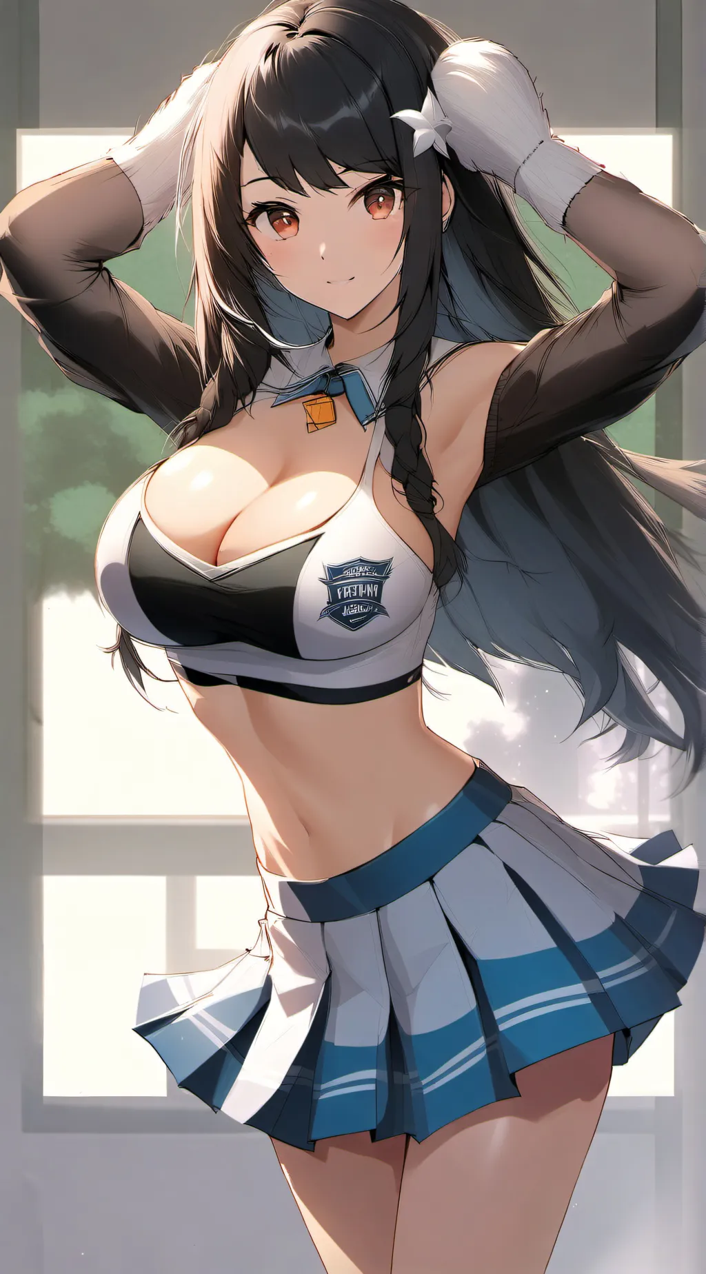 ai character: dirty background