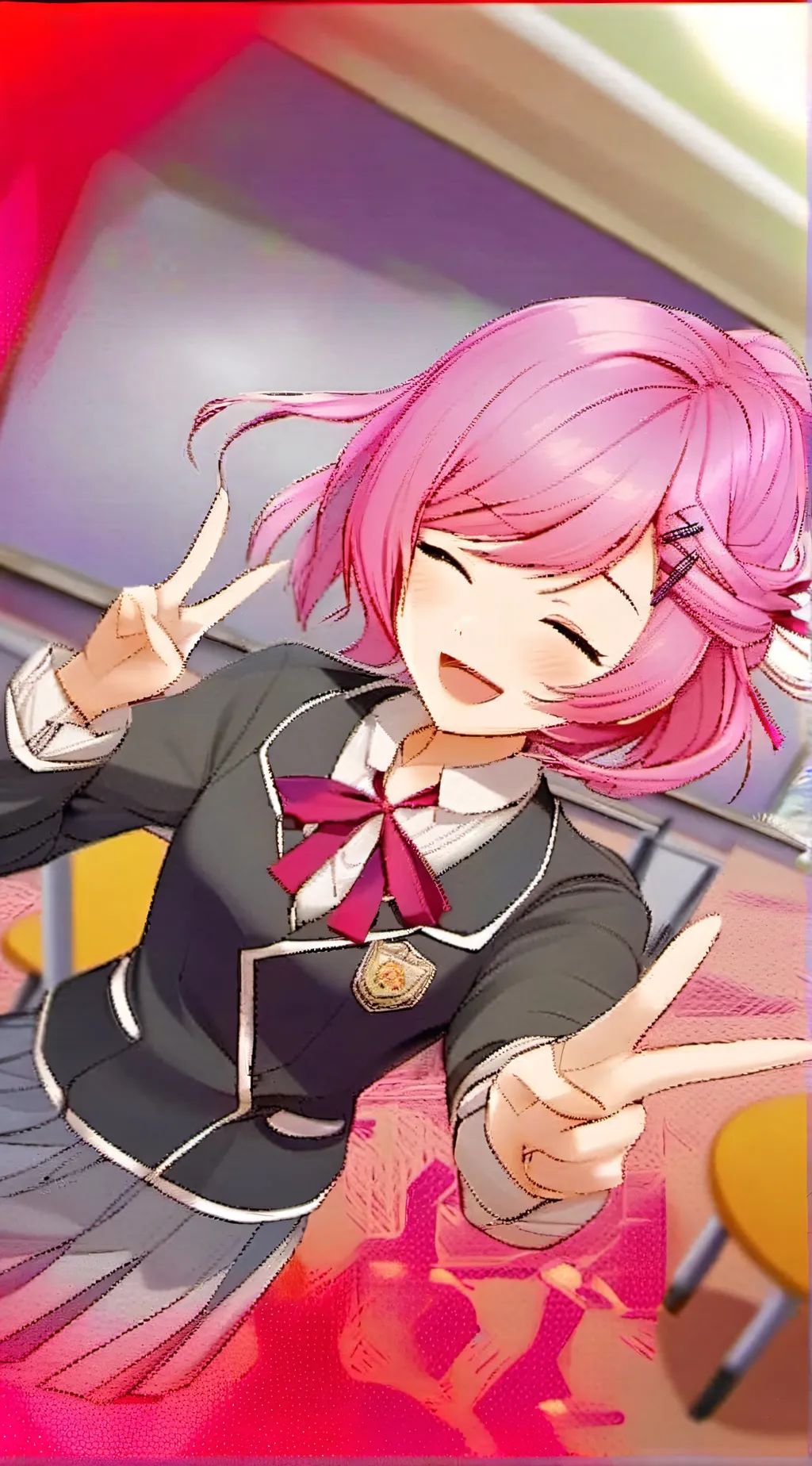 ai character: Natsuki(DDLC)🩷 background