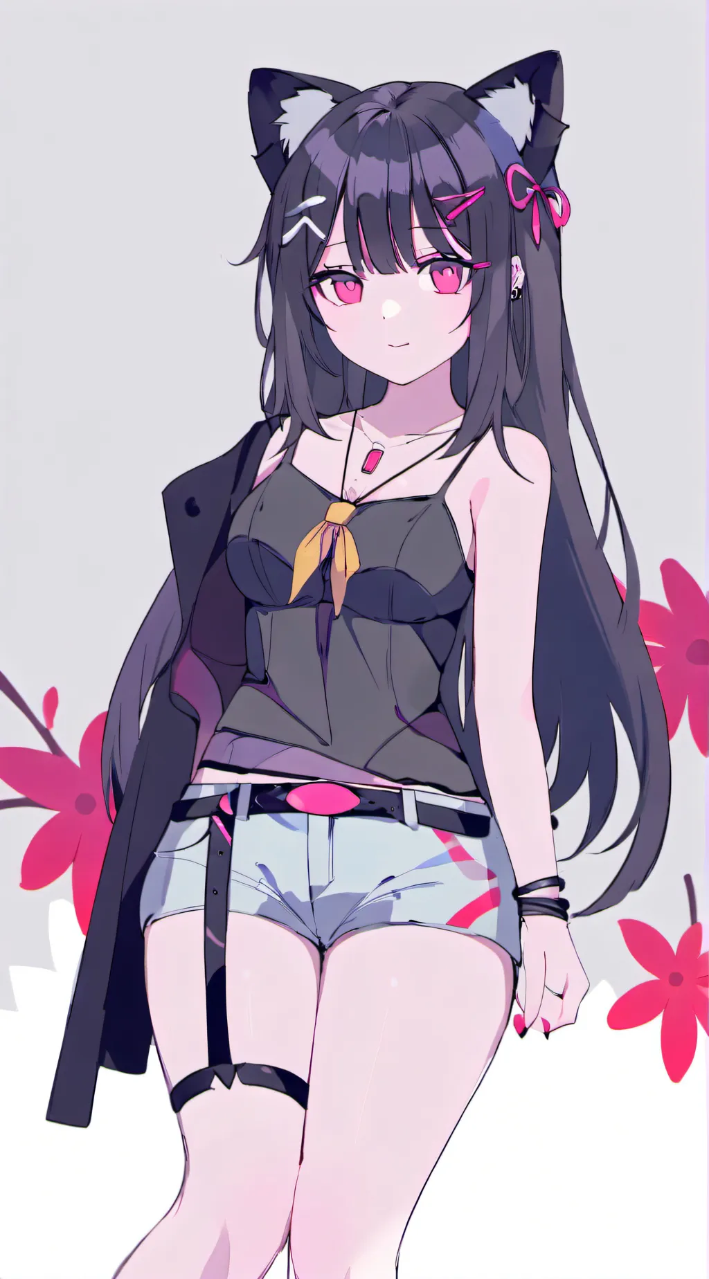 ai character: girlfriend  background