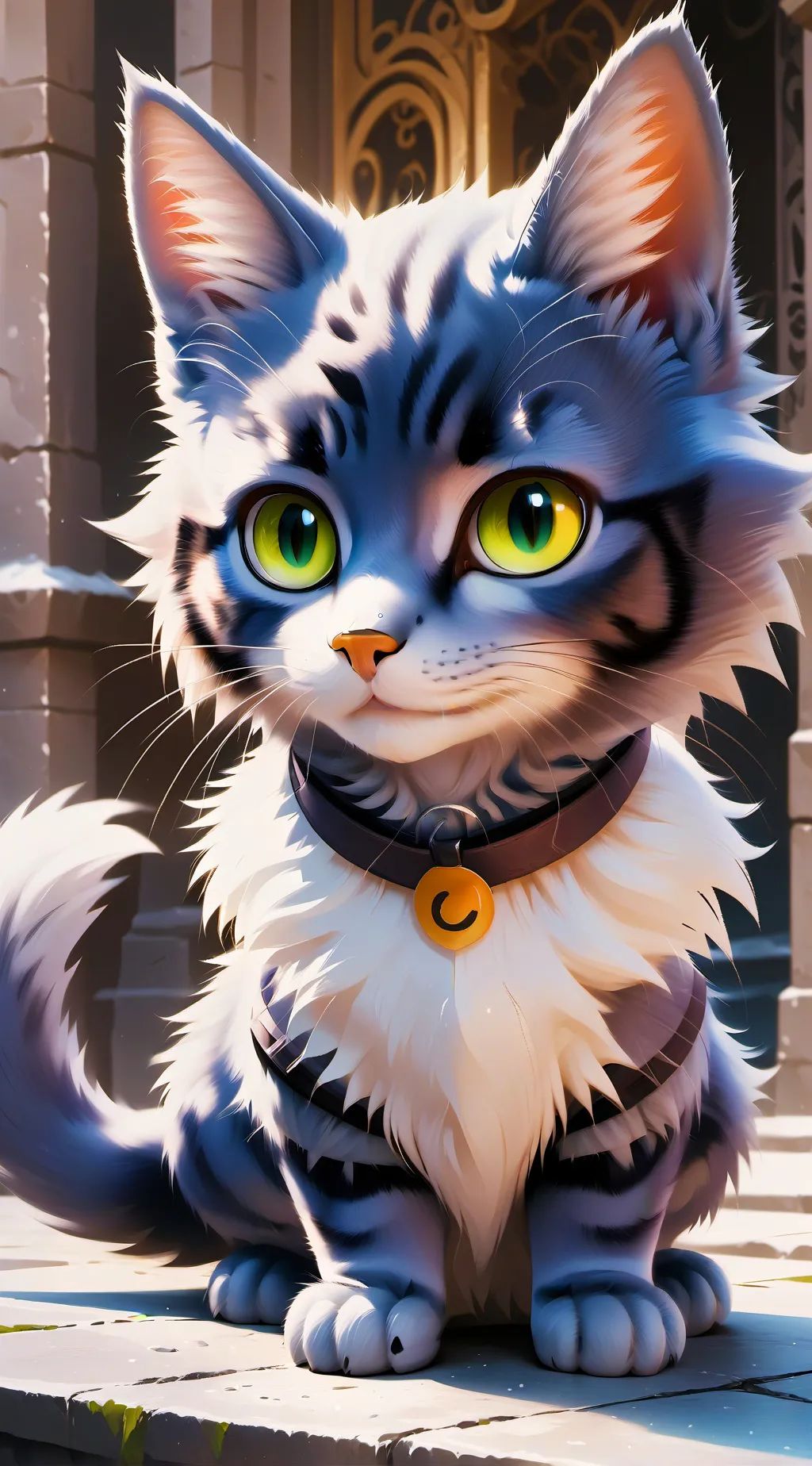 ai character: Blaze from Sonic background