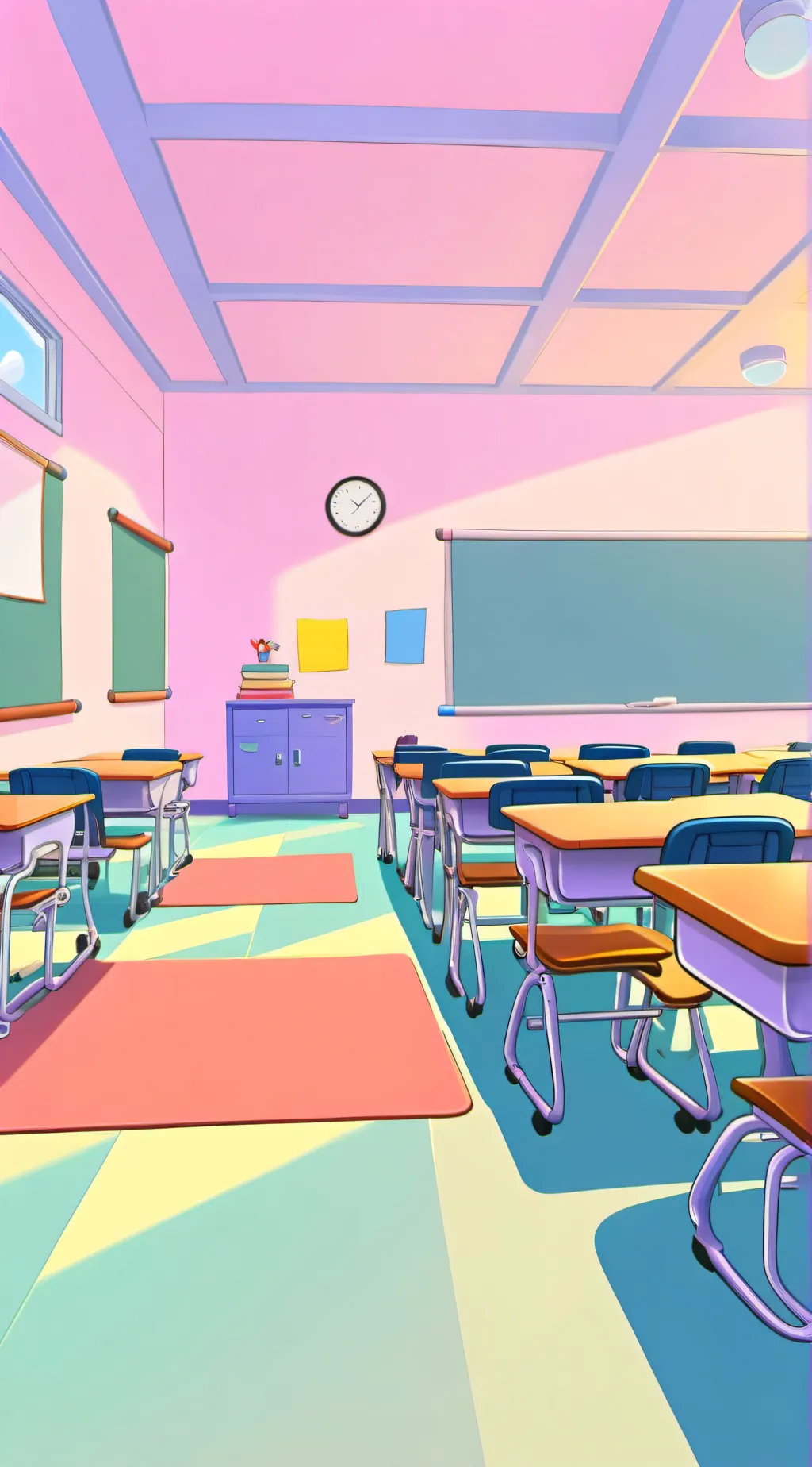 ai character: Normal school background