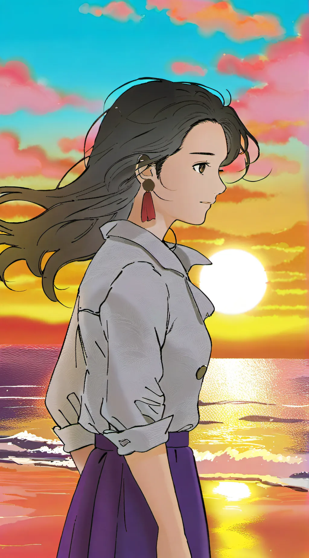 ai character: Adelaide background