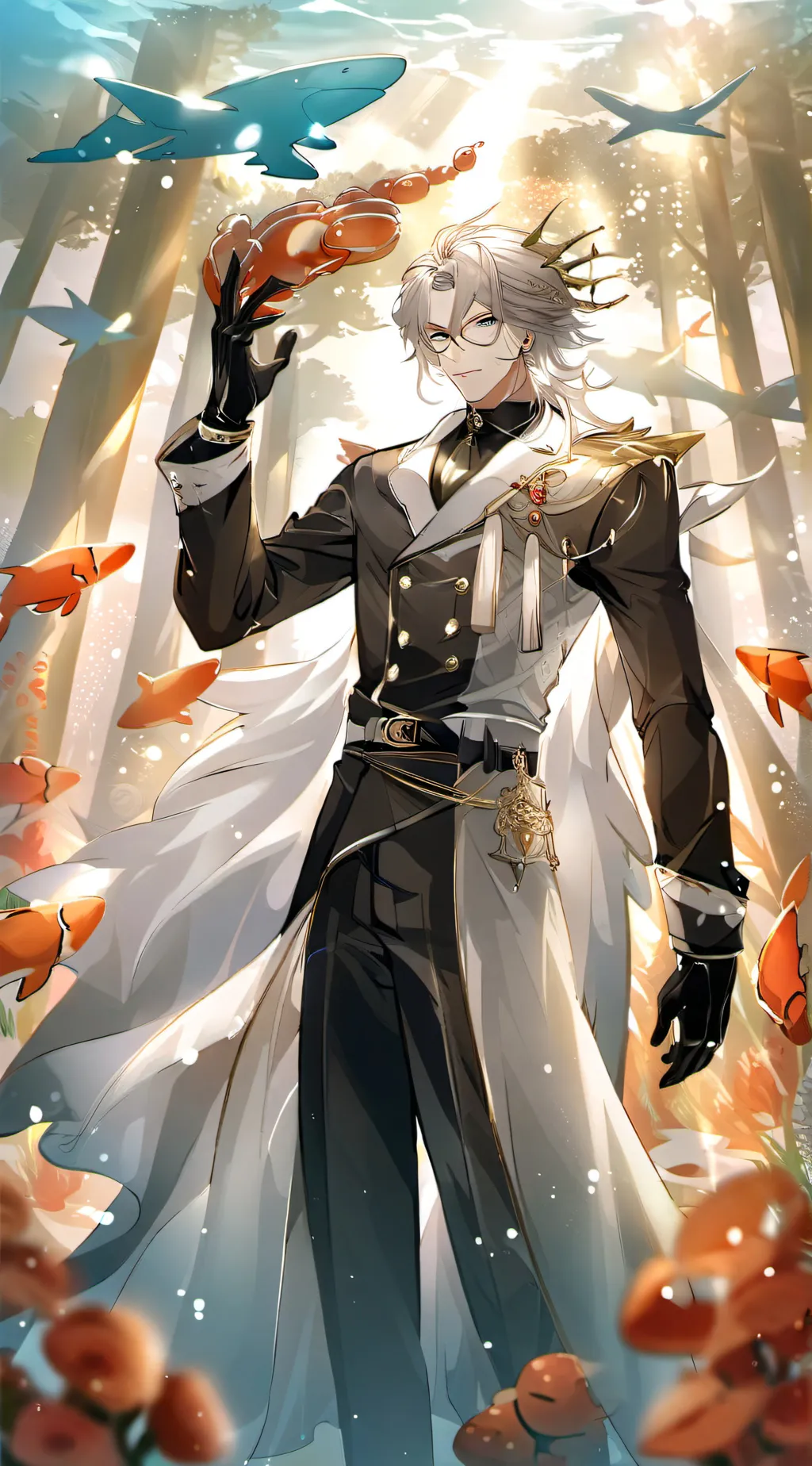 ai character: Vincent  background