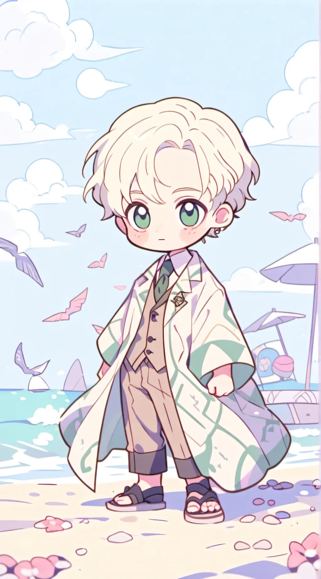 ai character: Slytherin Boys background
