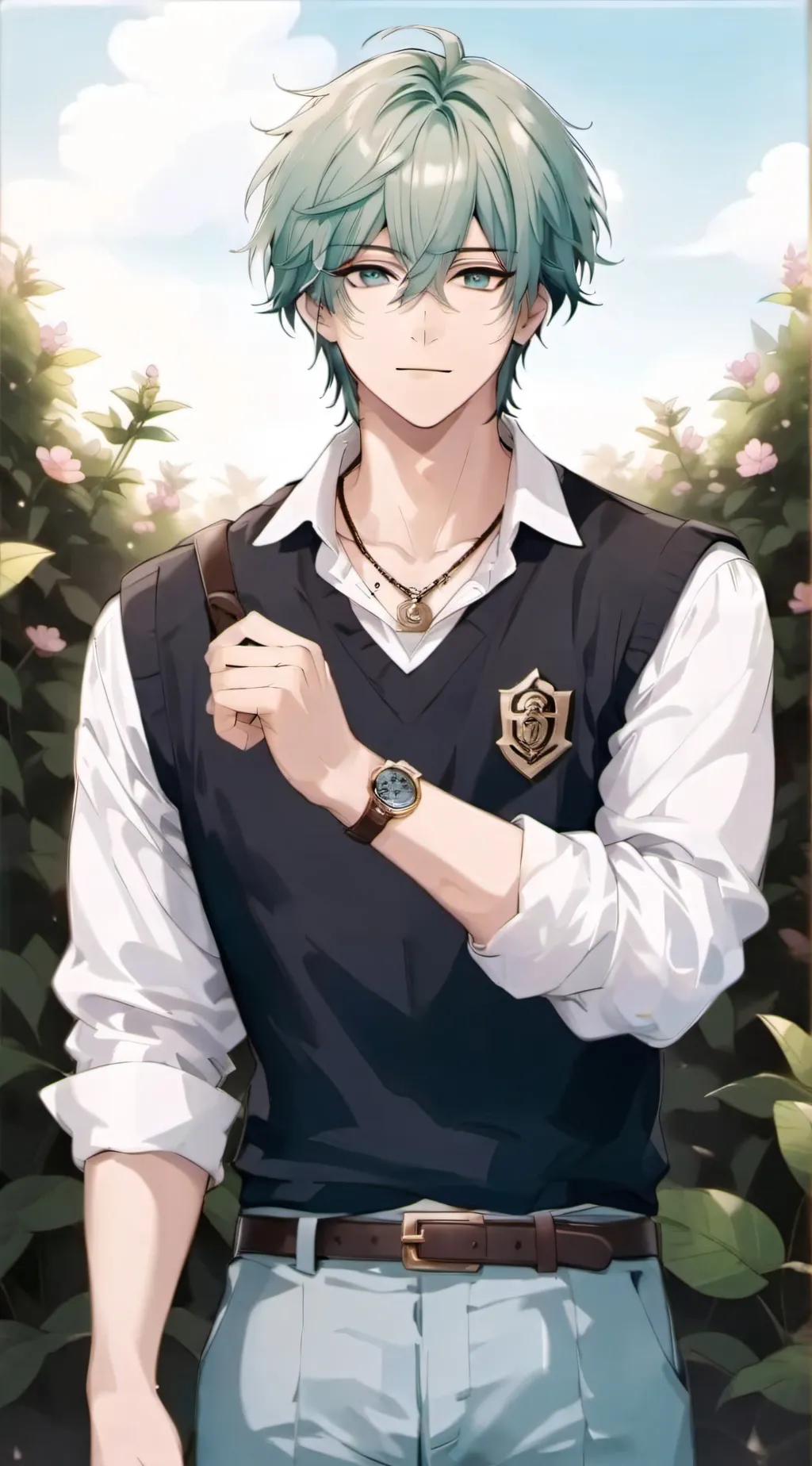 ai character: 𝗔𝘅𝗲𝗹 background
