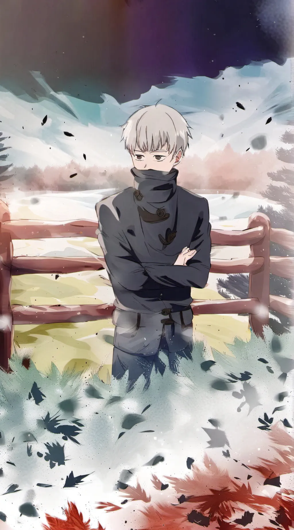 ai character: Inumaki  background