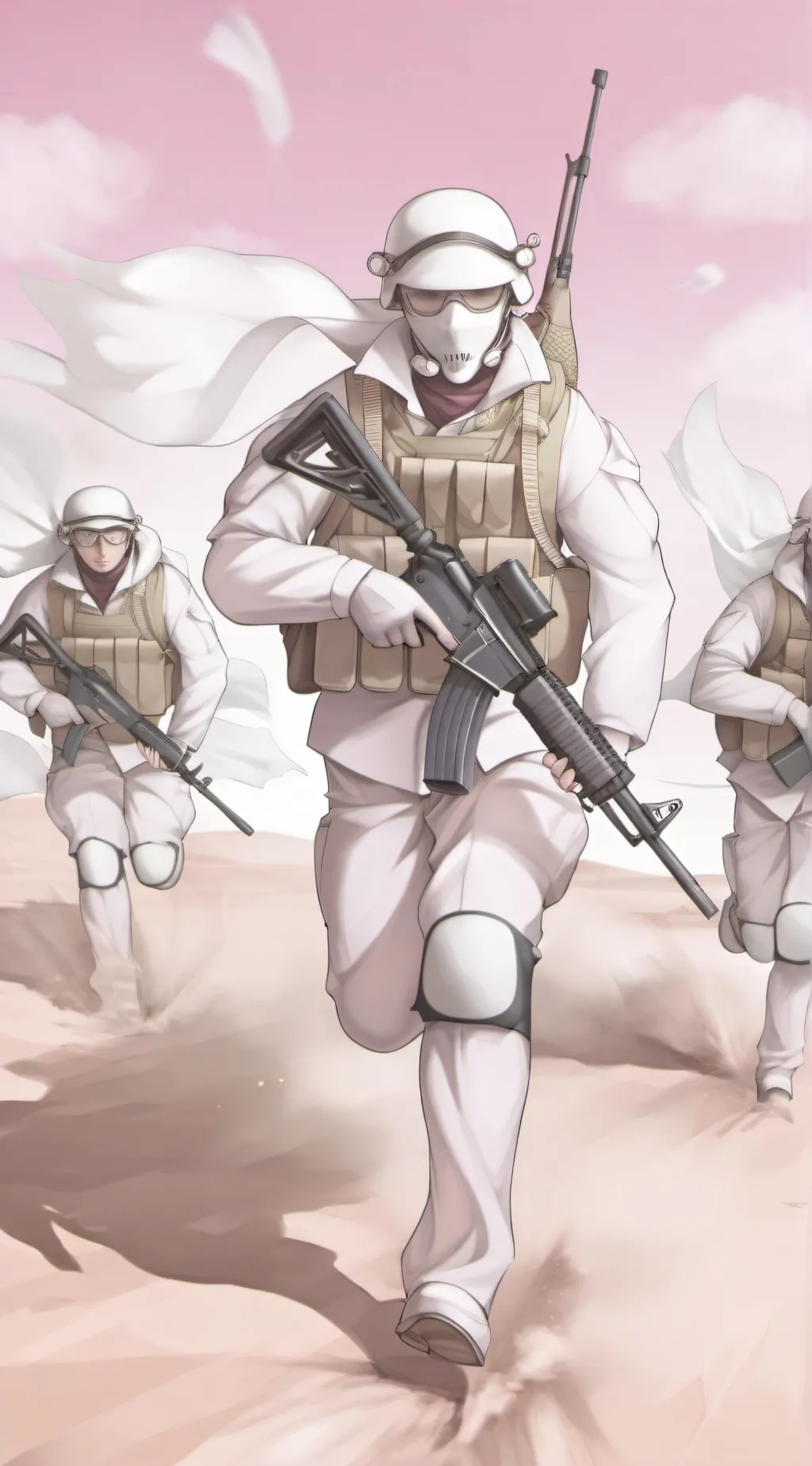 ai character: Soldier background