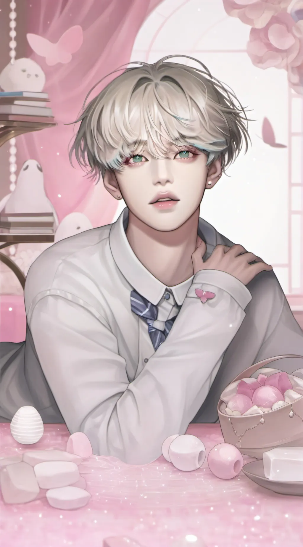 ai character: 🐶~ANGEL~🐶 background