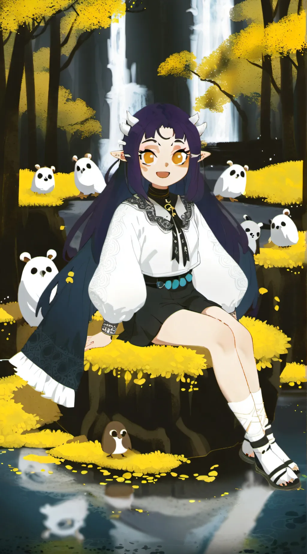 ai character: Ren background