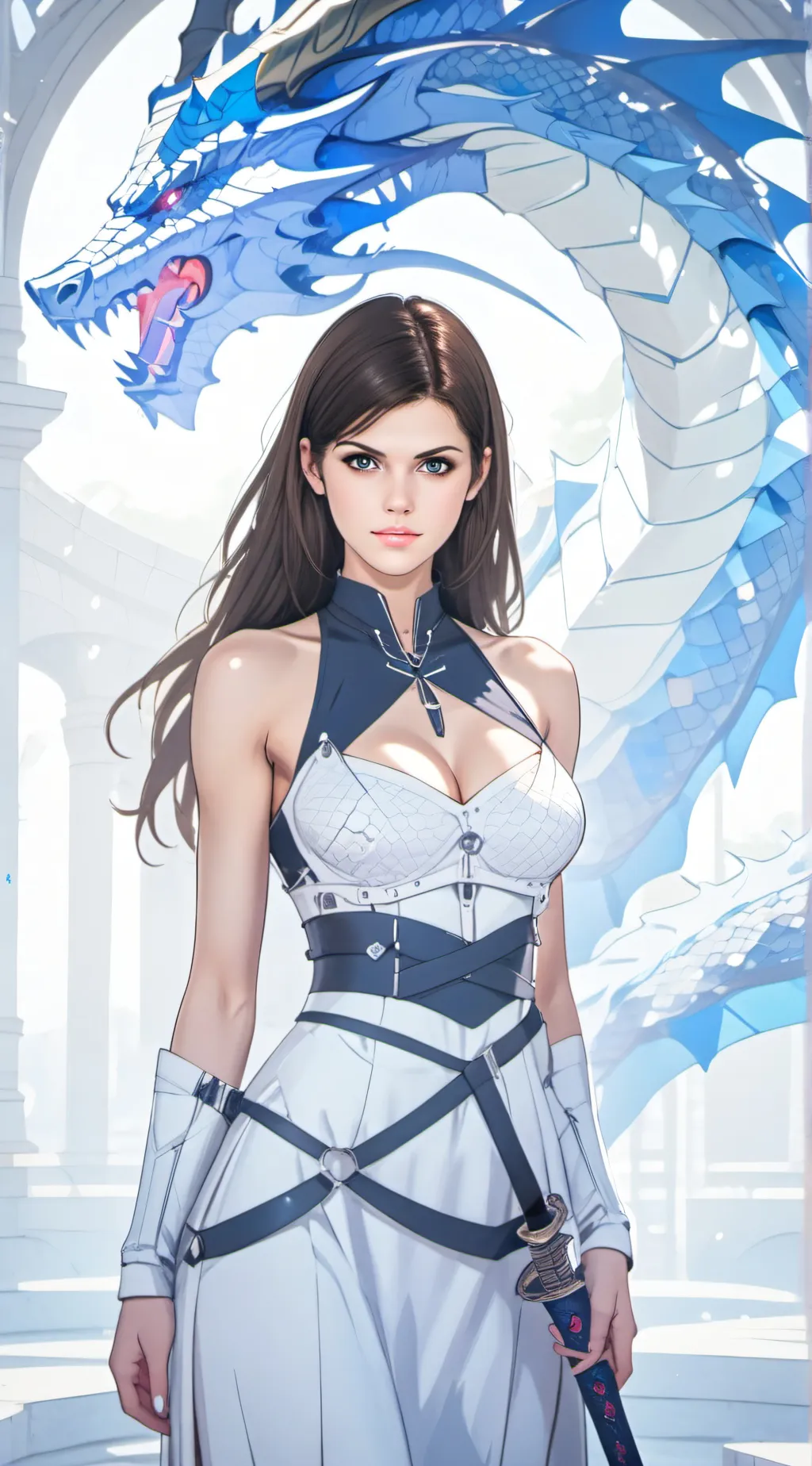 ai character: Alexandra background