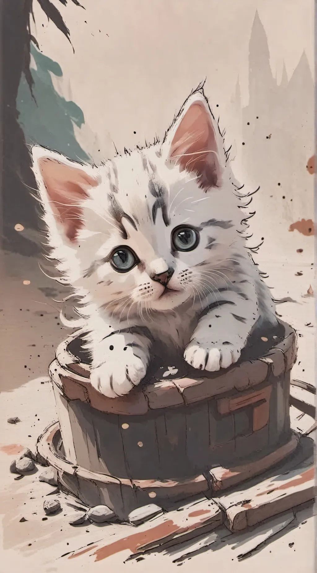 ai character: Sky background