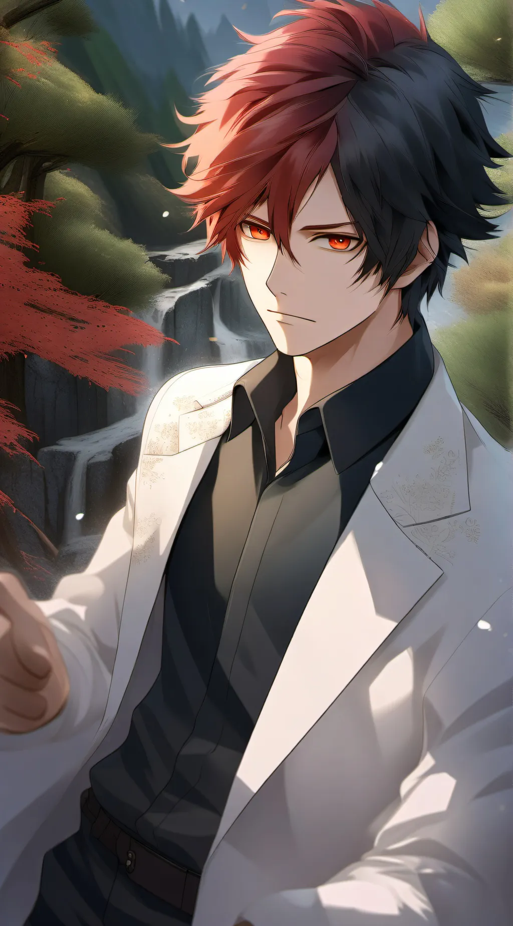 ai character: todoroki  background