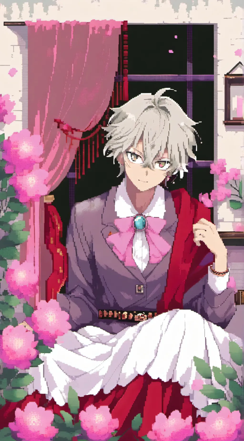 ai character: SANEGIYU❤❤❤ background