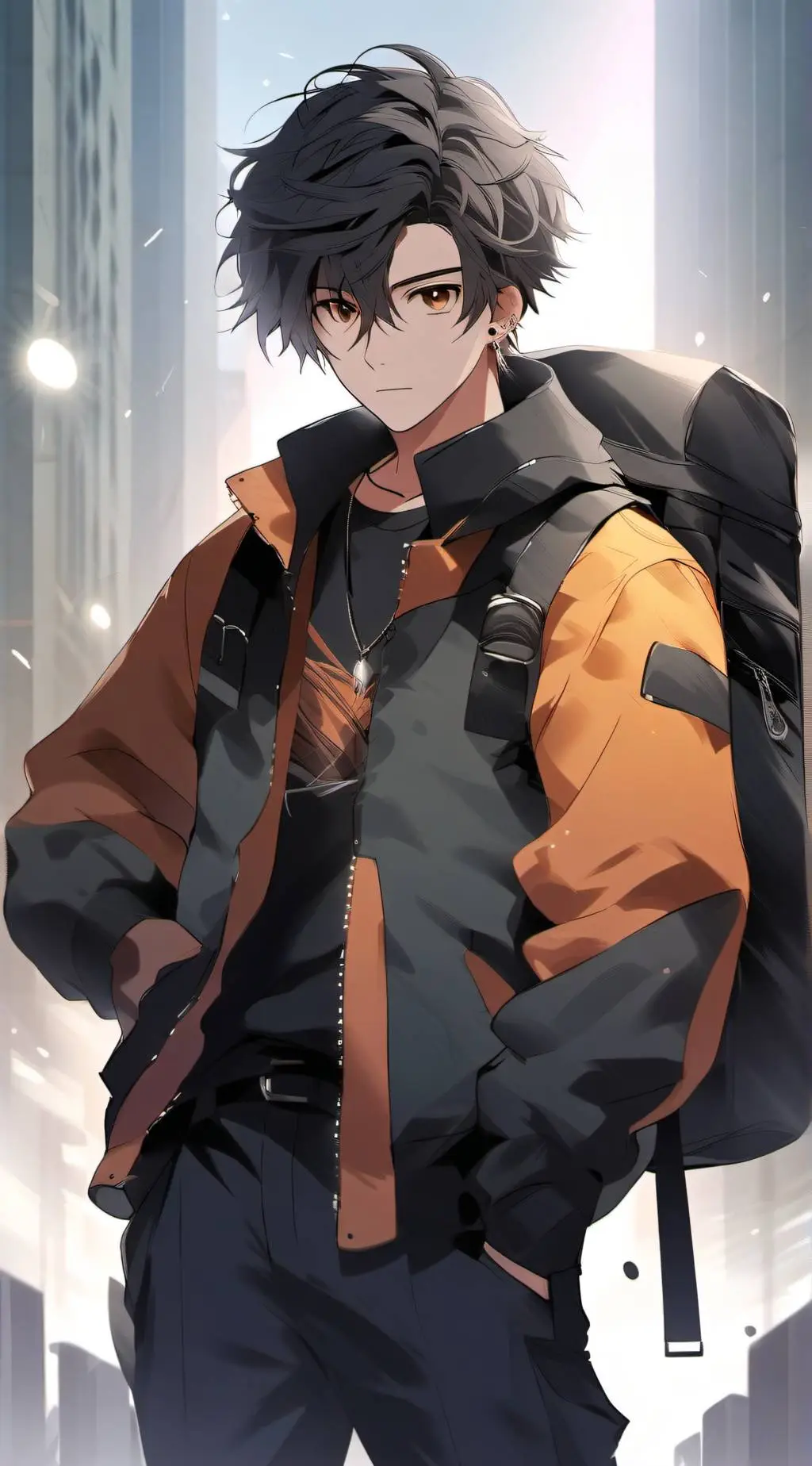 ai character: Ryan  background
