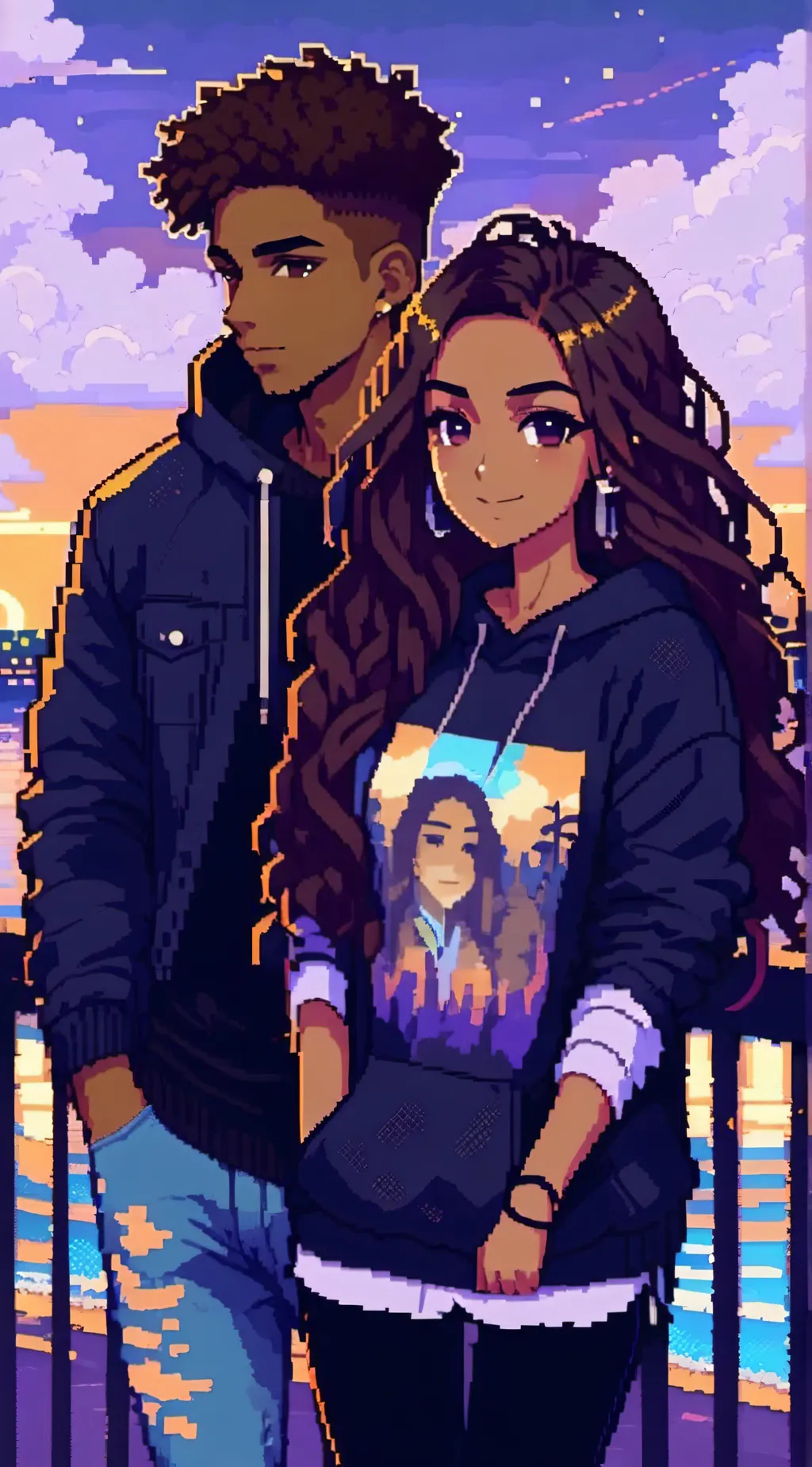 ai character: Enrique & Isabella background