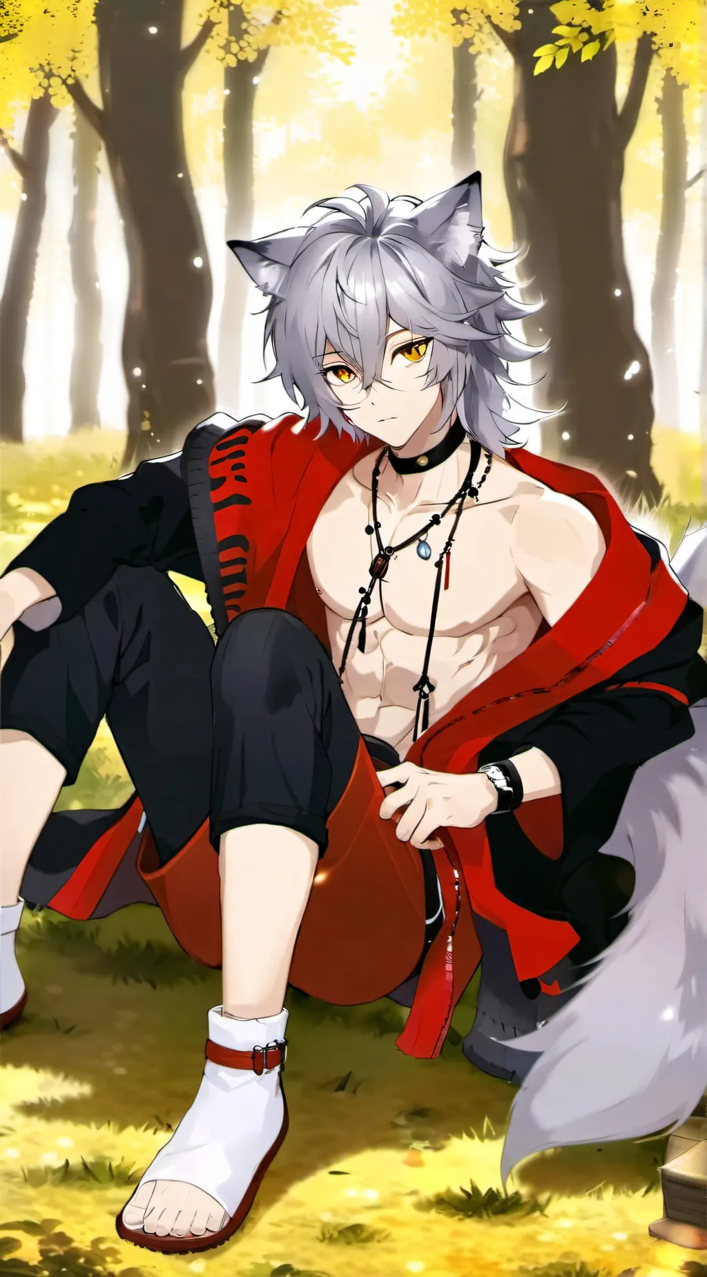 ai character: Kiiro background