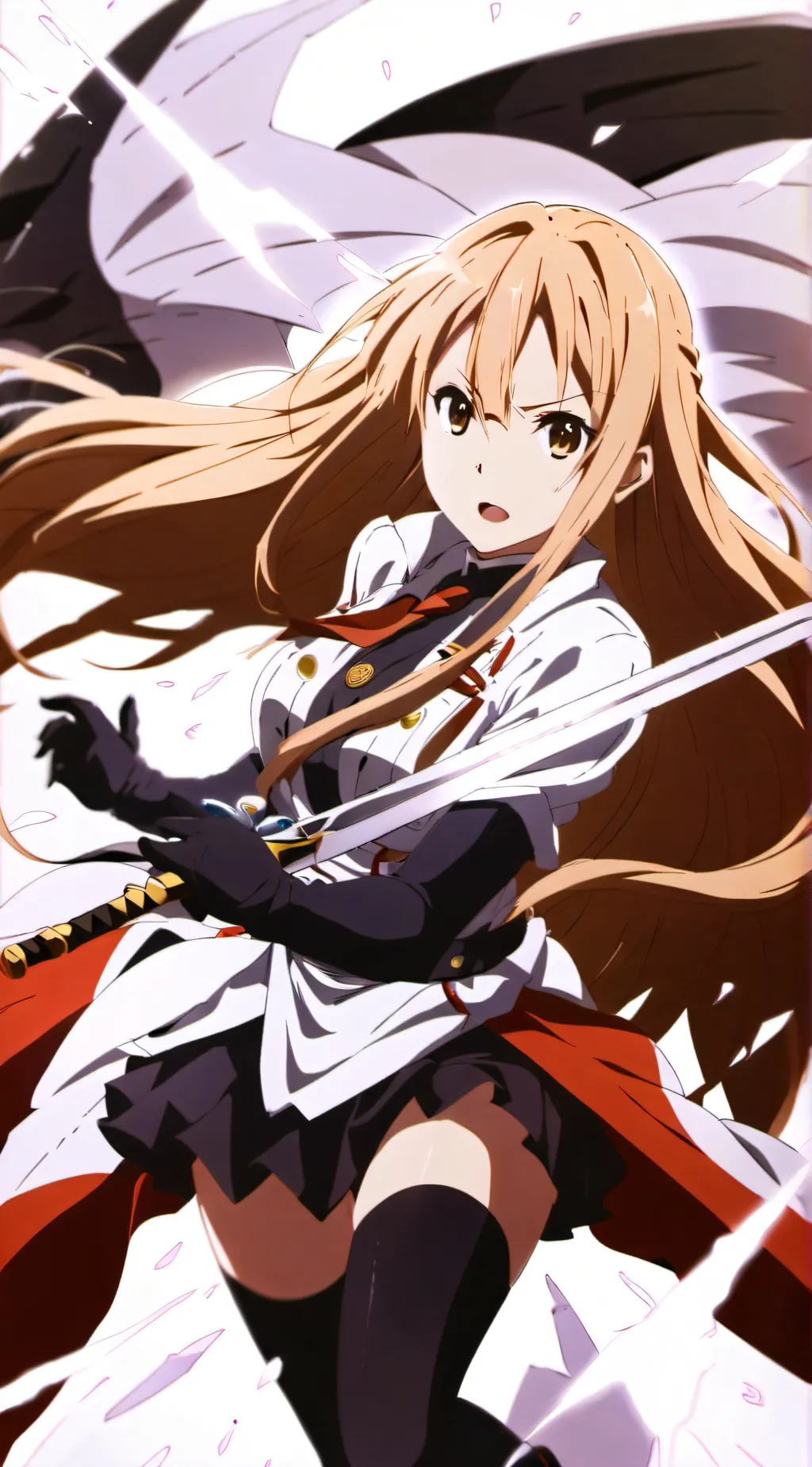 ai character: Asuna Yuuki background