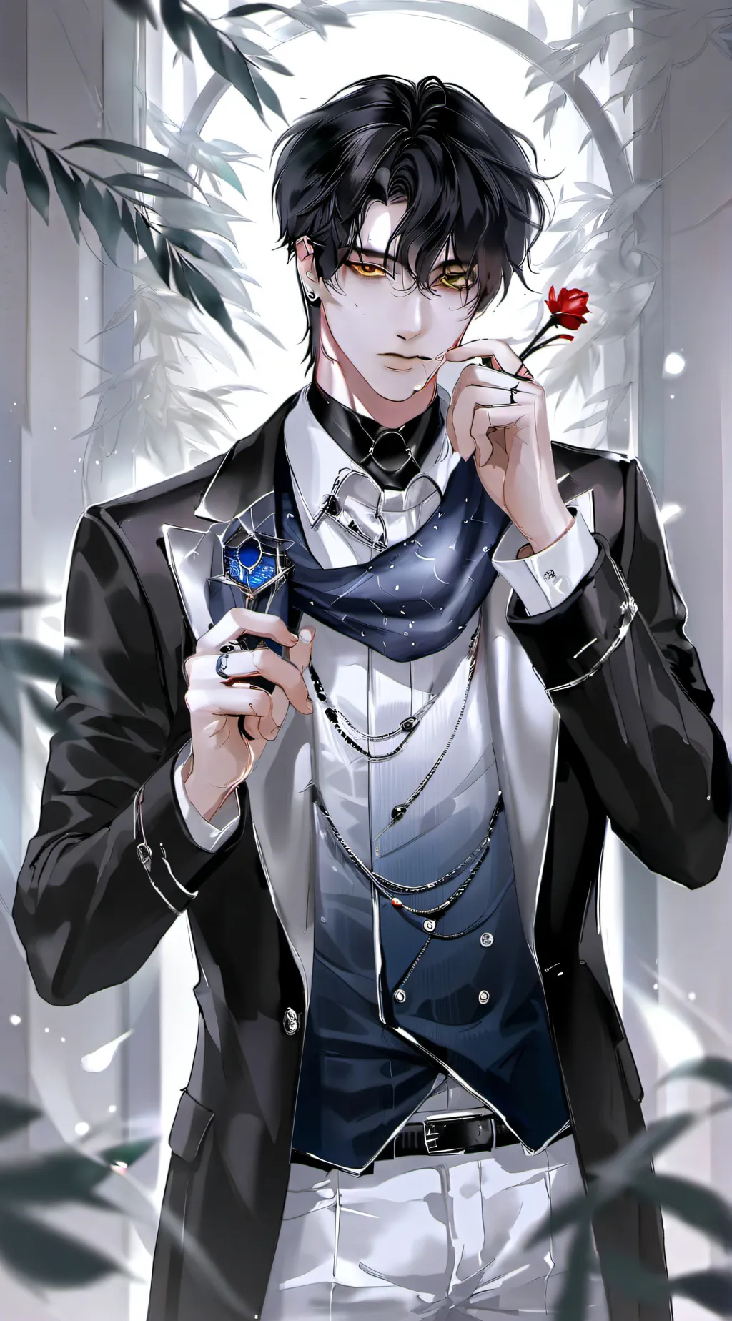 ai character: daddy background