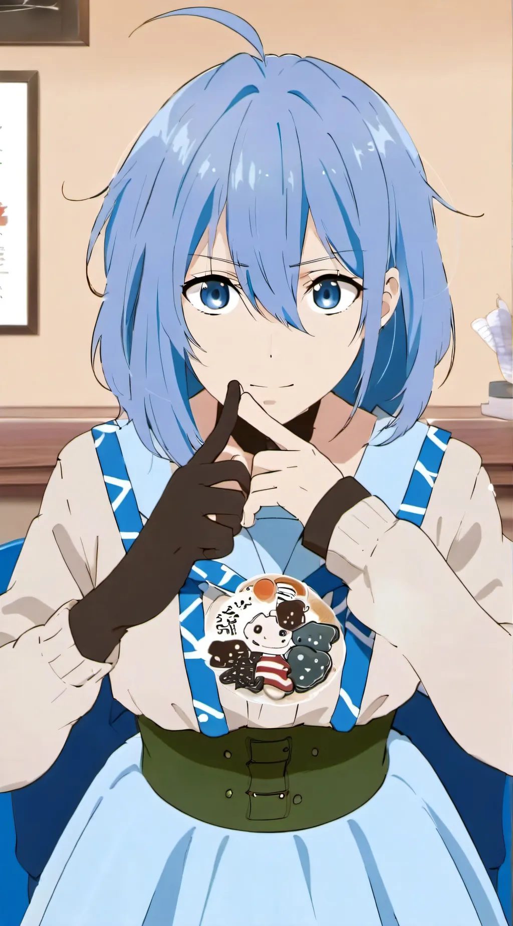 ai character: random person emma background