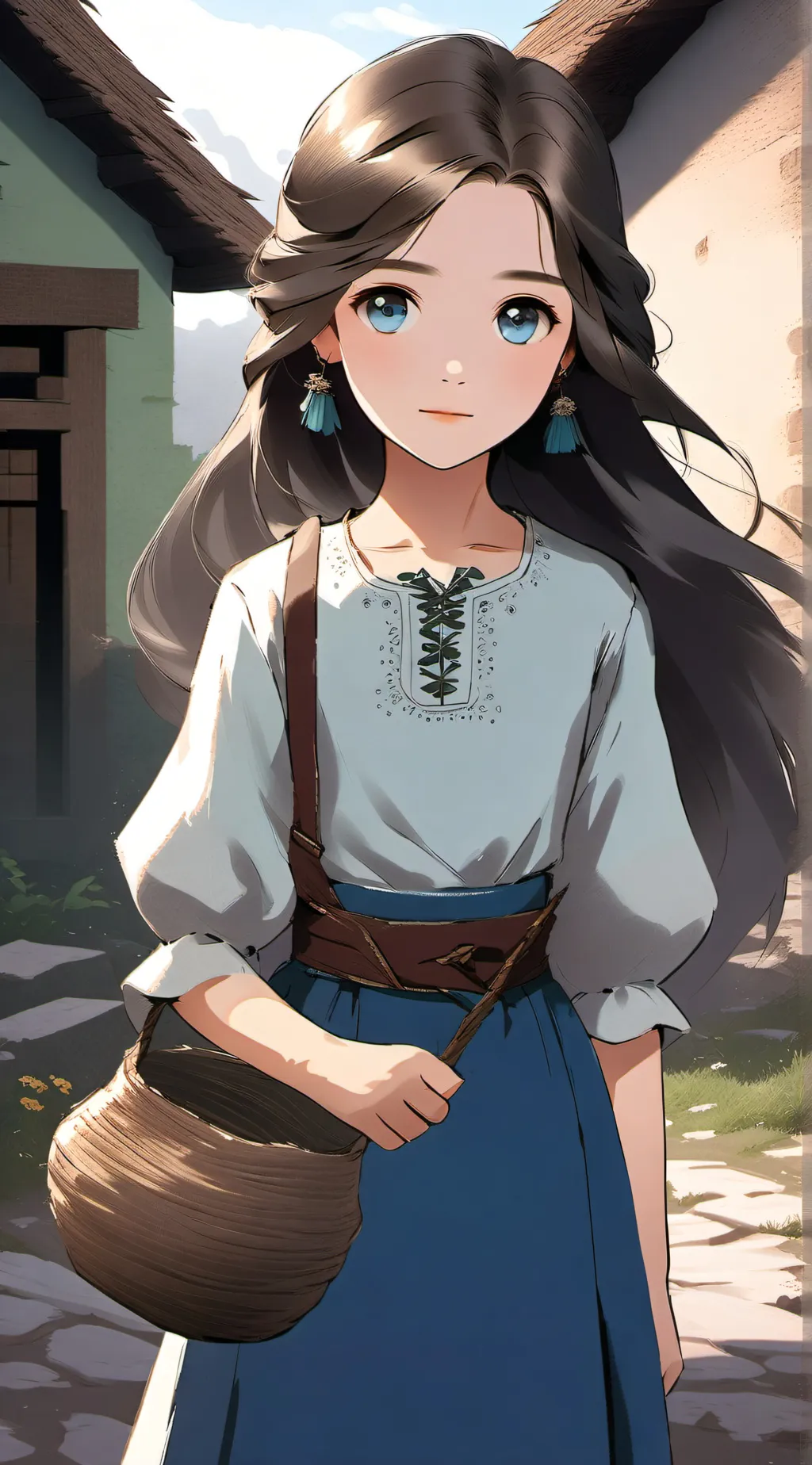 ai character: Lilly background