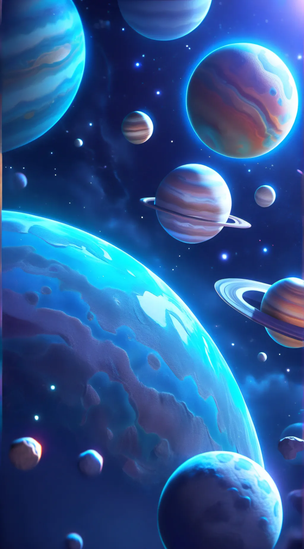 ai character: Solarballs background