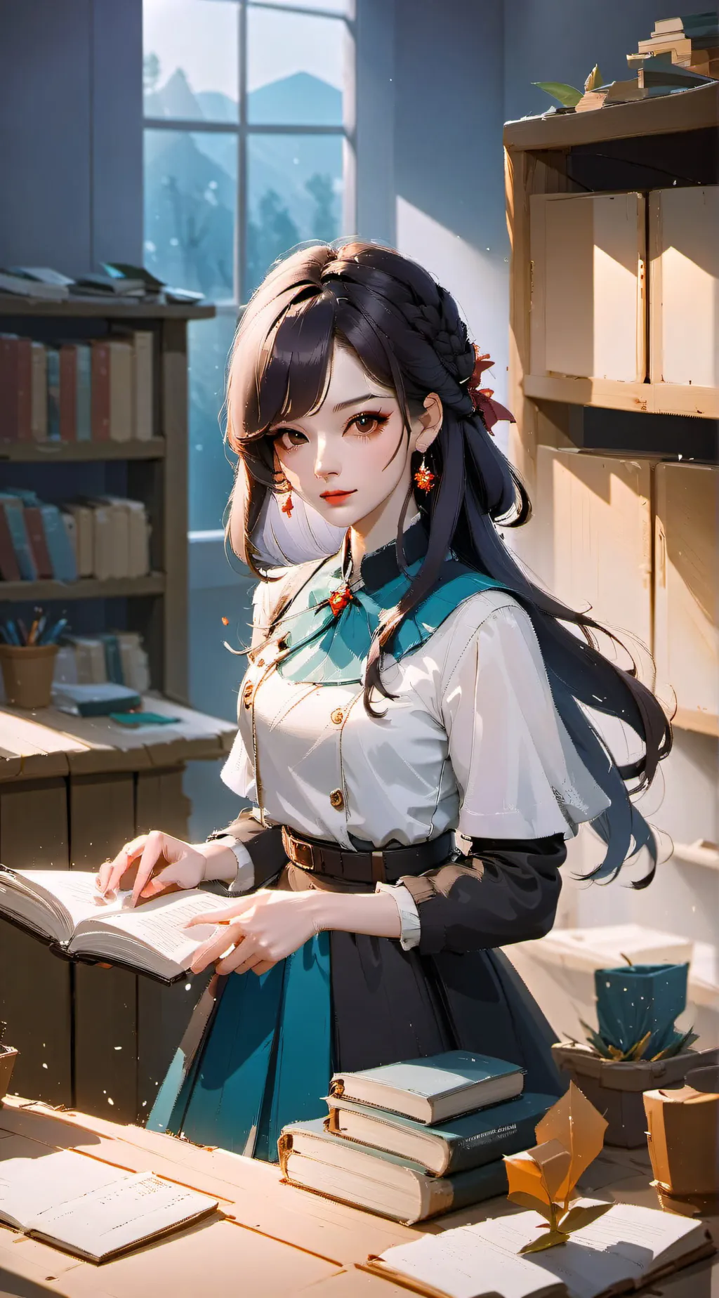 ai character: miss Łynn (fpe) background