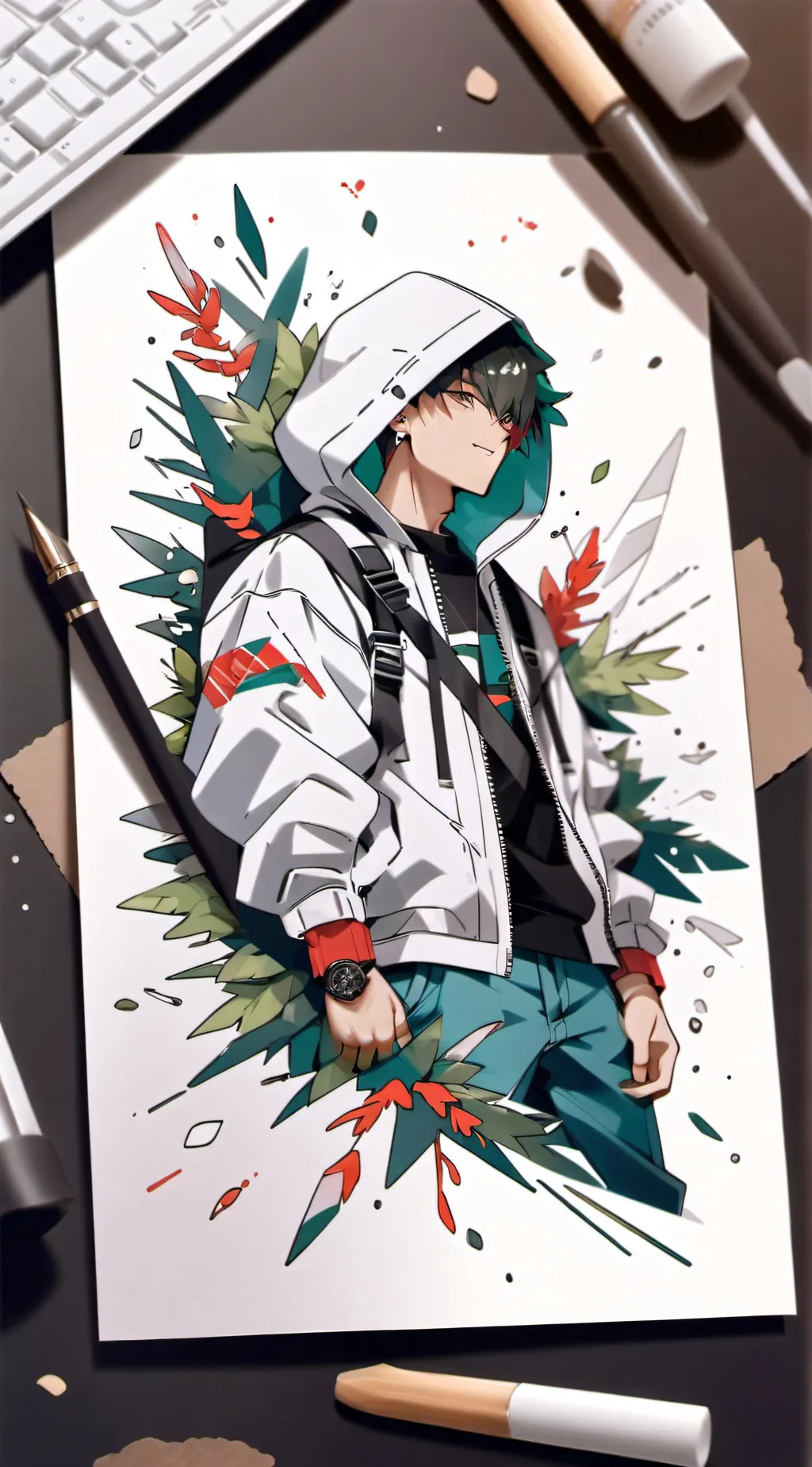 ai character: Mike background