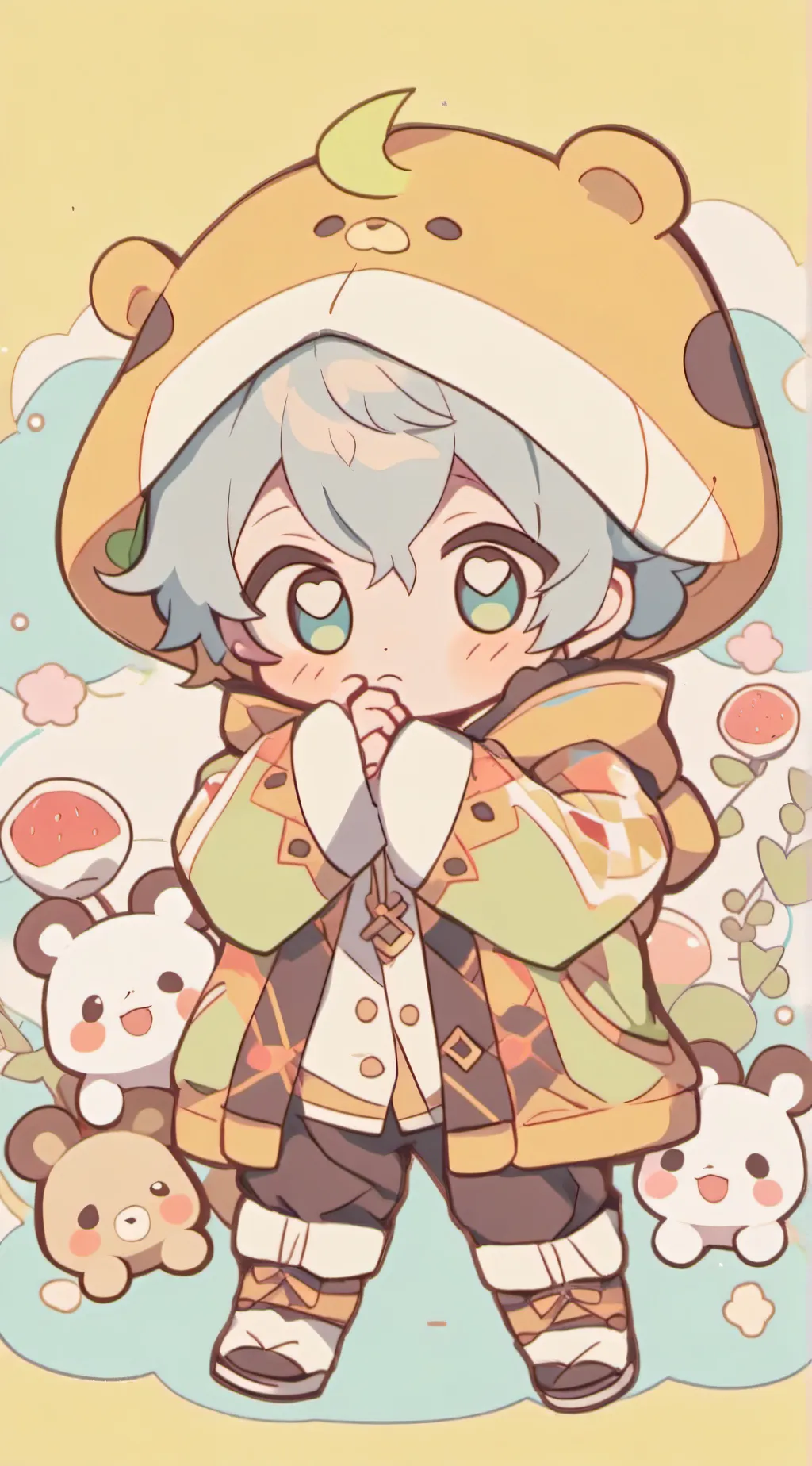 ai character: monto background
